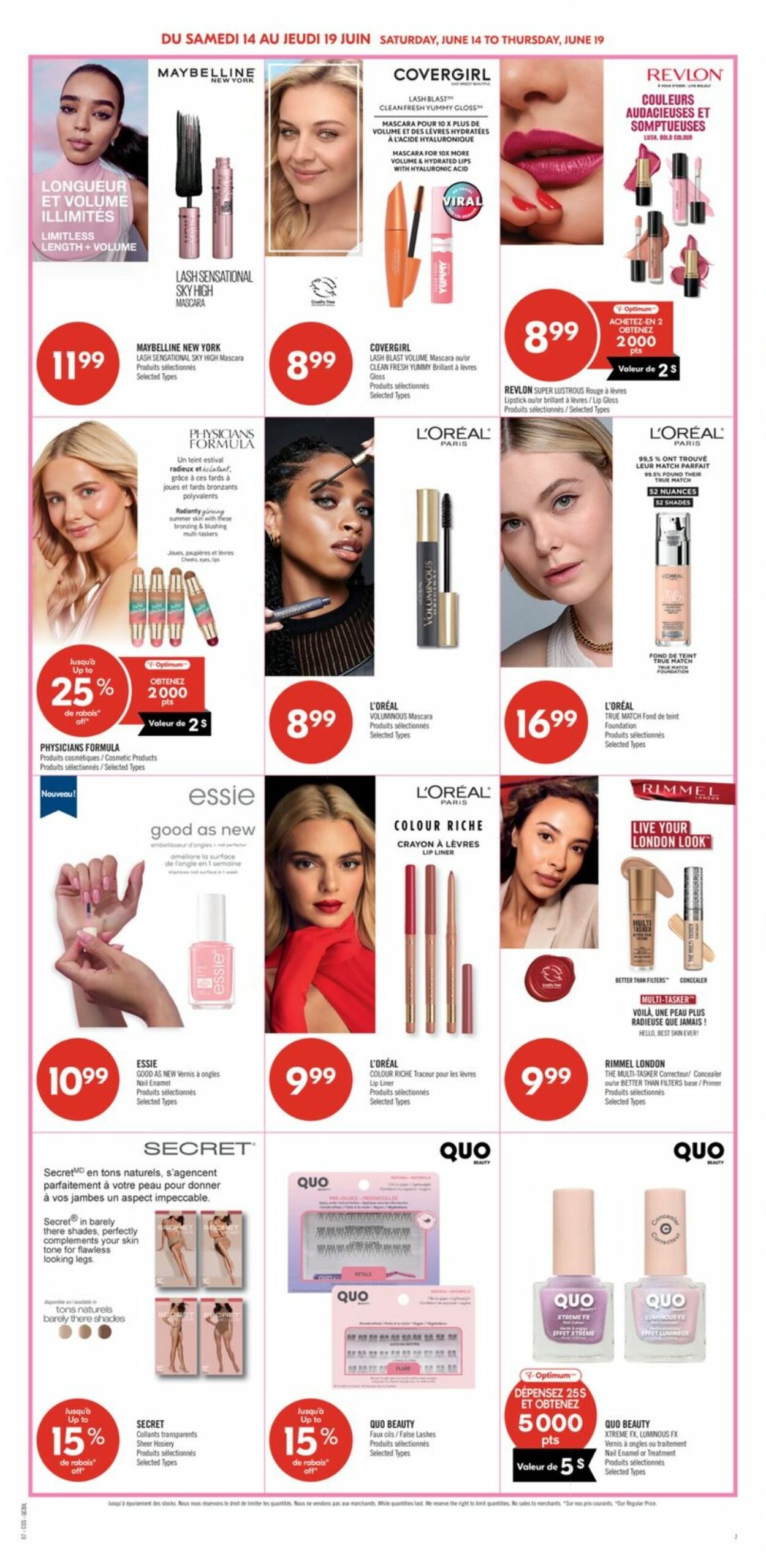 Flyer Pharmaprix 14.06.2025 - 19.06.2025