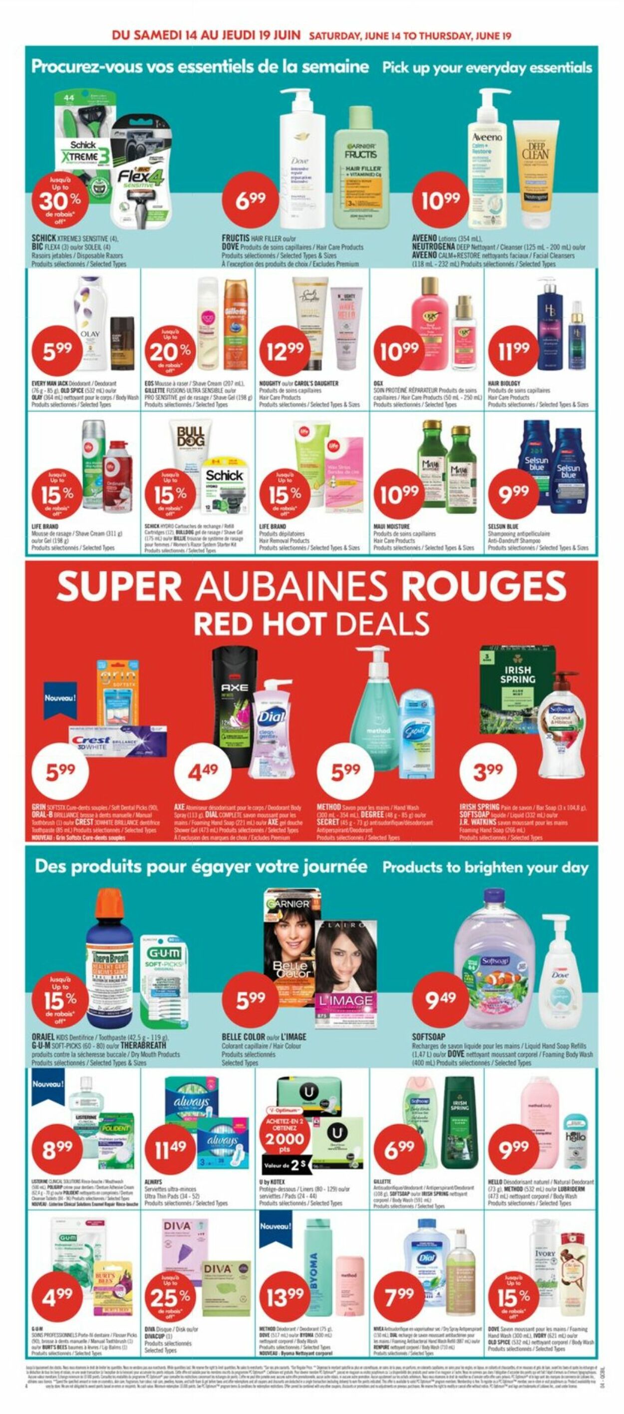 Flyer Pharmaprix 14.06.2025 - 19.06.2025