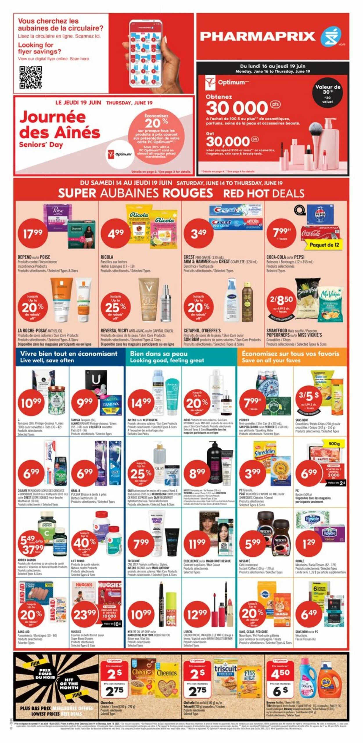 Flyer Pharmaprix 14.06.2025 - 19.06.2025