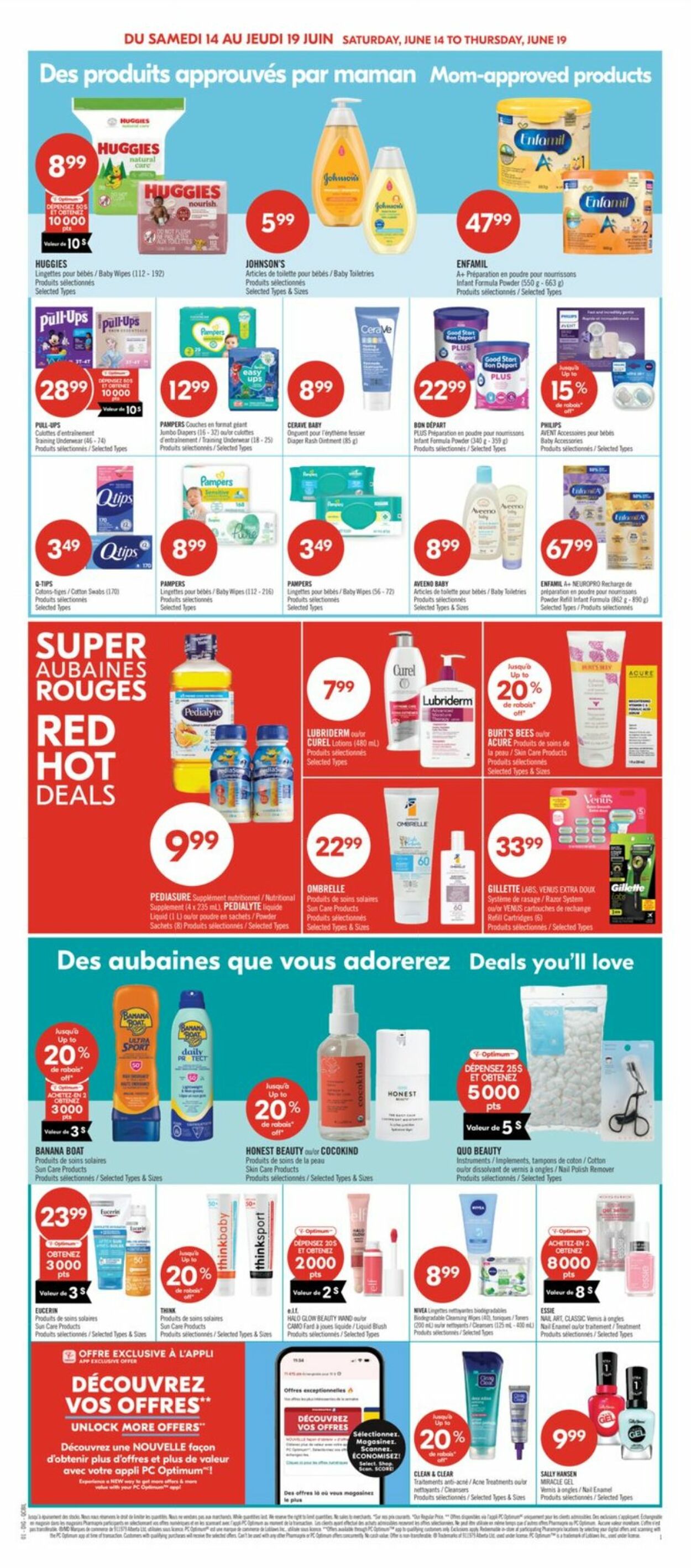 Flyer Pharmaprix 14.06.2025 - 19.06.2025