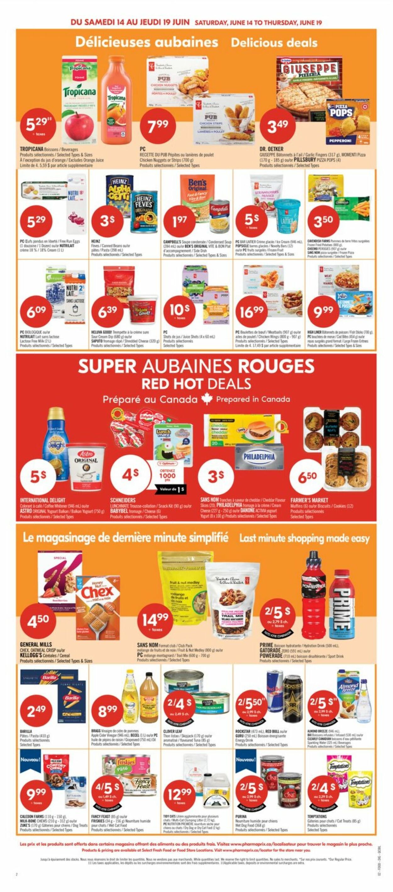 Flyer Pharmaprix 14.06.2025 - 19.06.2025