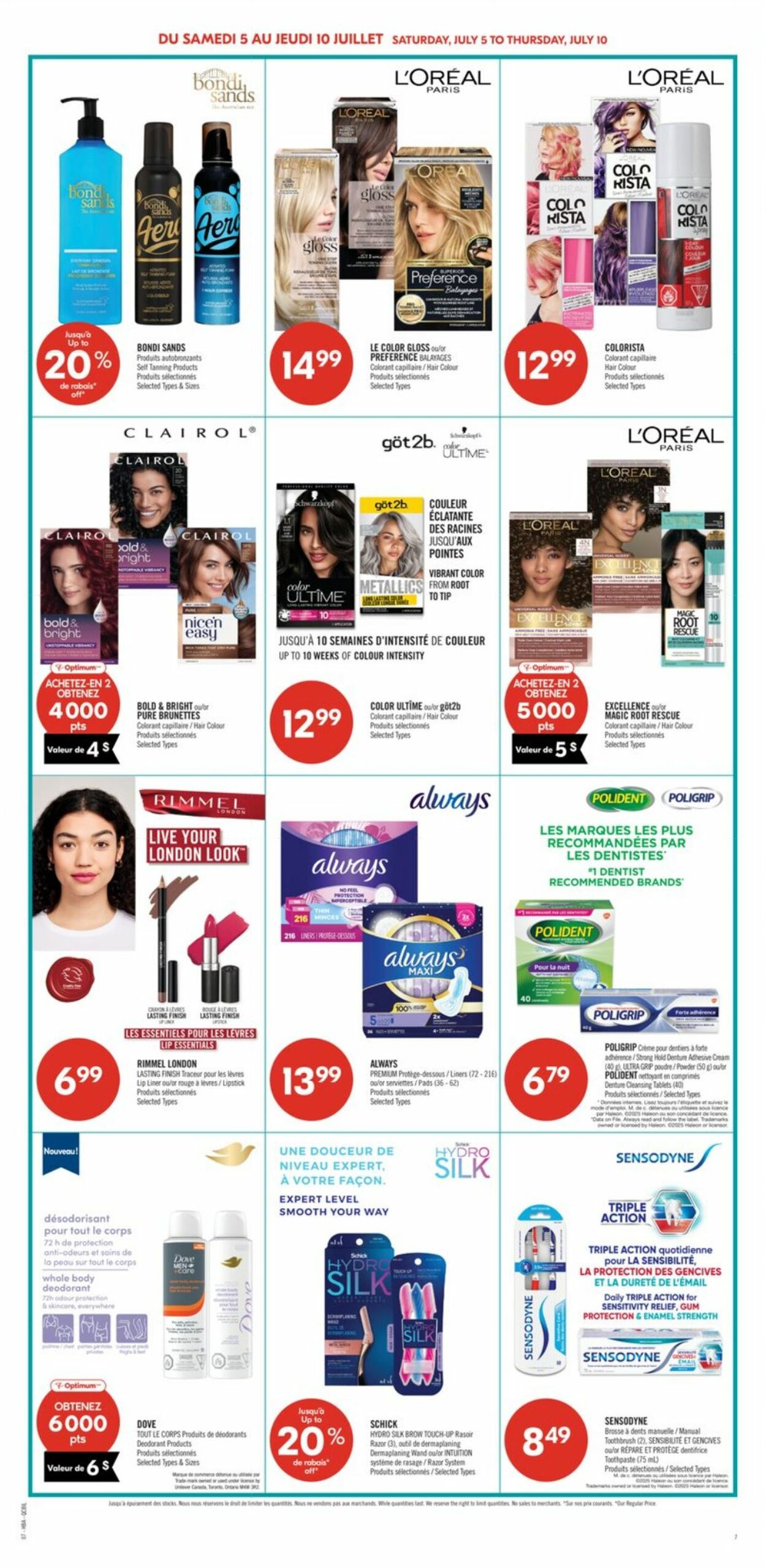 Flyer Pharmaprix 05.07.2025 - 10.07.2025
