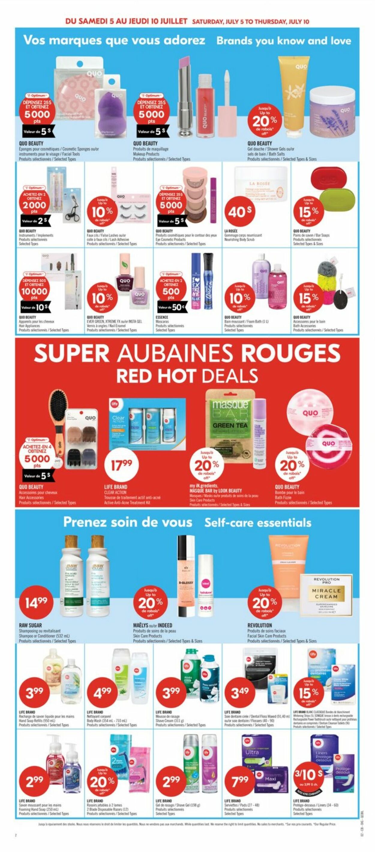 Flyer Pharmaprix 05.07.2025 - 10.07.2025