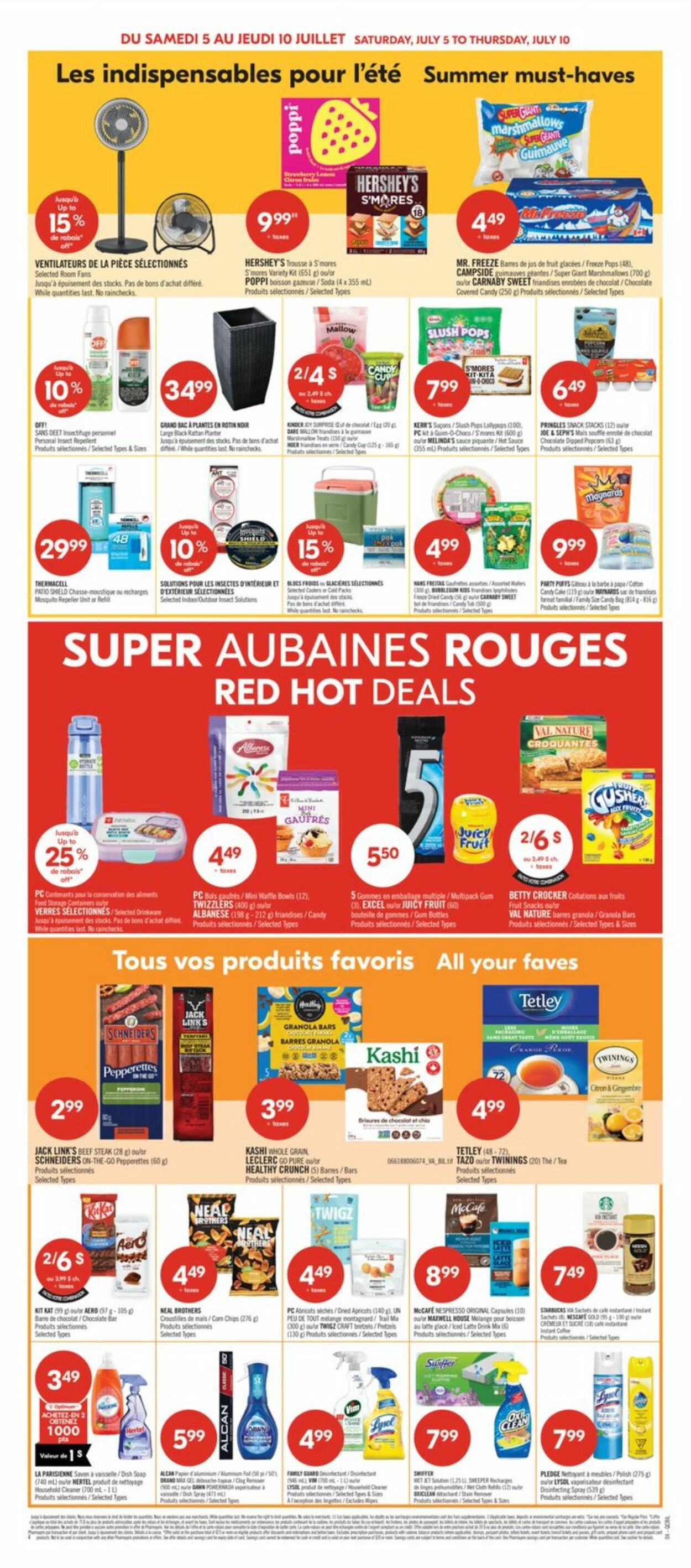 Flyer Pharmaprix 05.07.2025 - 10.07.2025