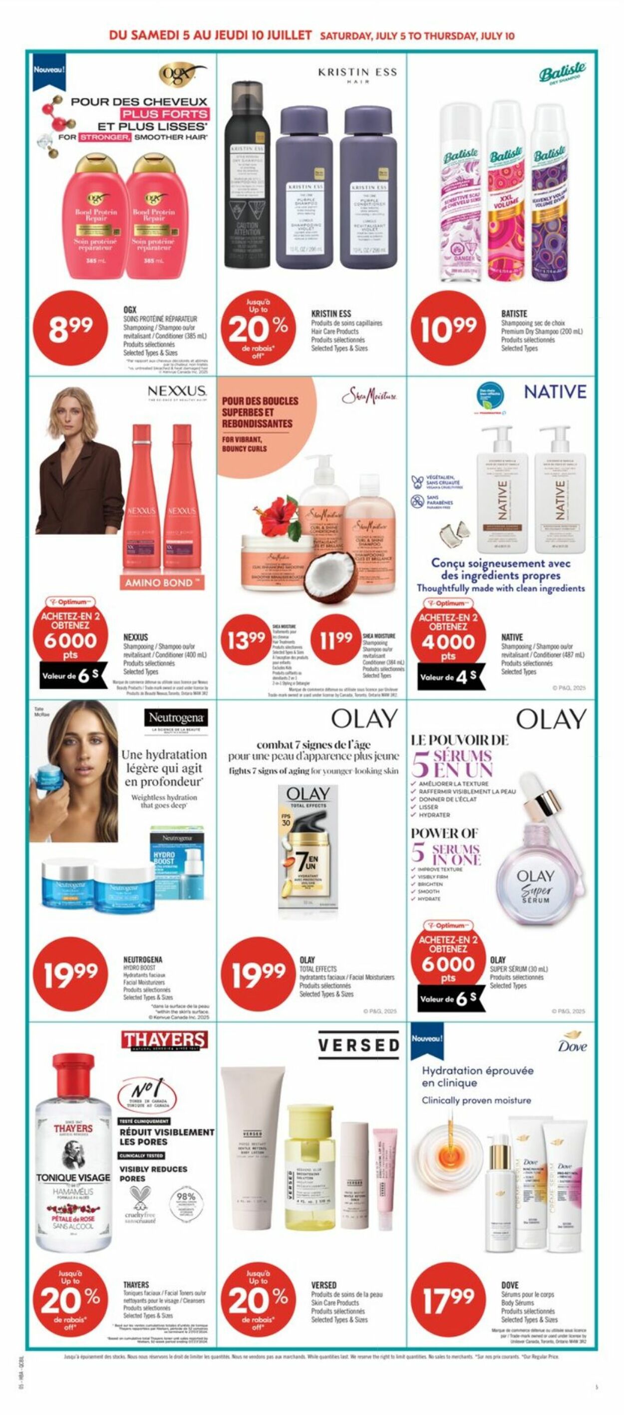 Flyer Pharmaprix 05.07.2025 - 10.07.2025