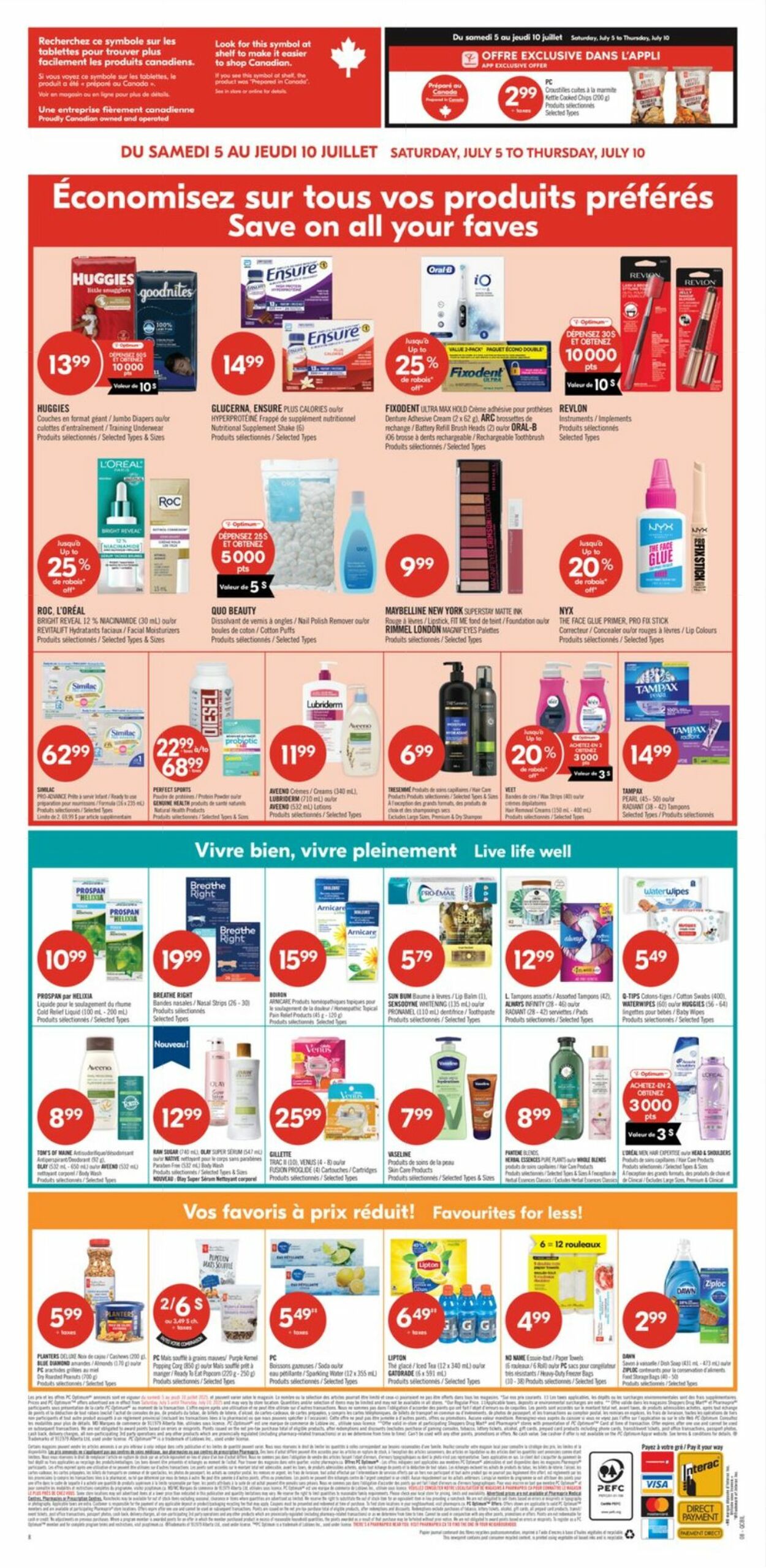 Flyer Pharmaprix 05.07.2025 - 10.07.2025