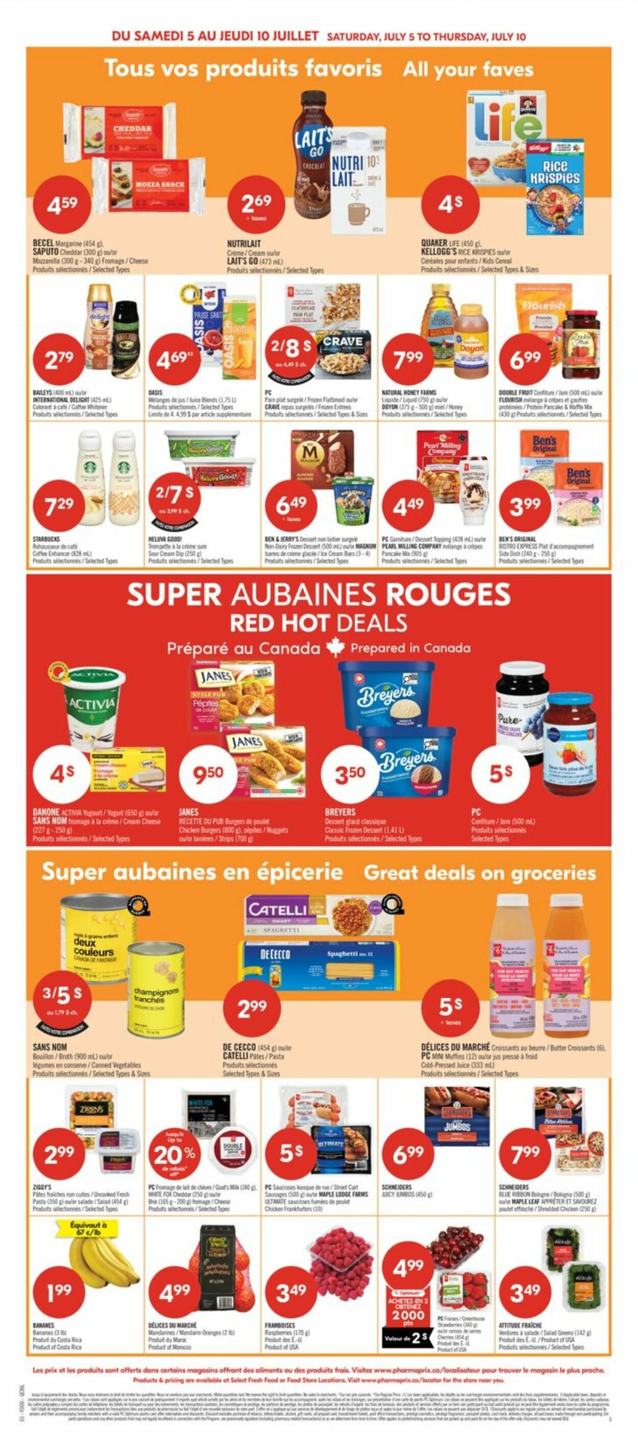 Flyer Pharmaprix 05.07.2025 - 10.07.2025