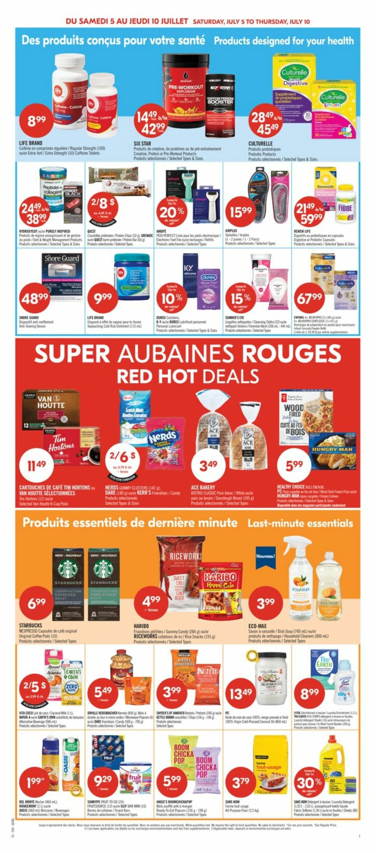 Flyer Pharmaprix 05.07.2025 - 10.07.2025