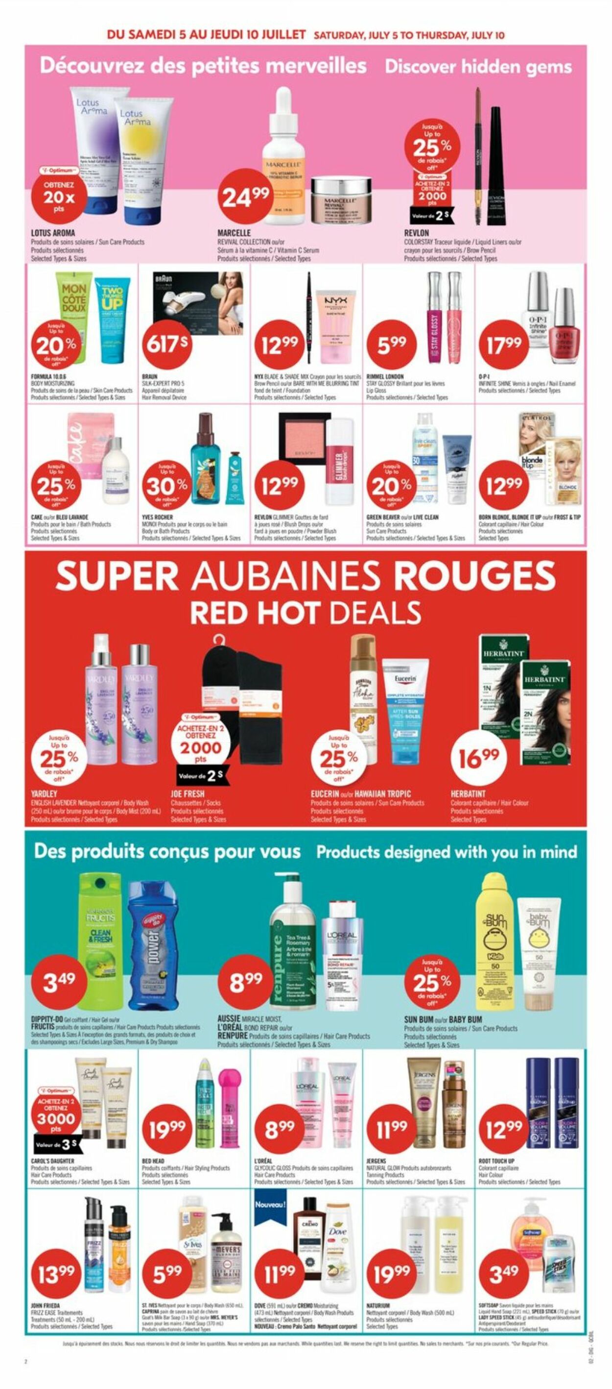 Flyer Pharmaprix 05.07.2025 - 10.07.2025