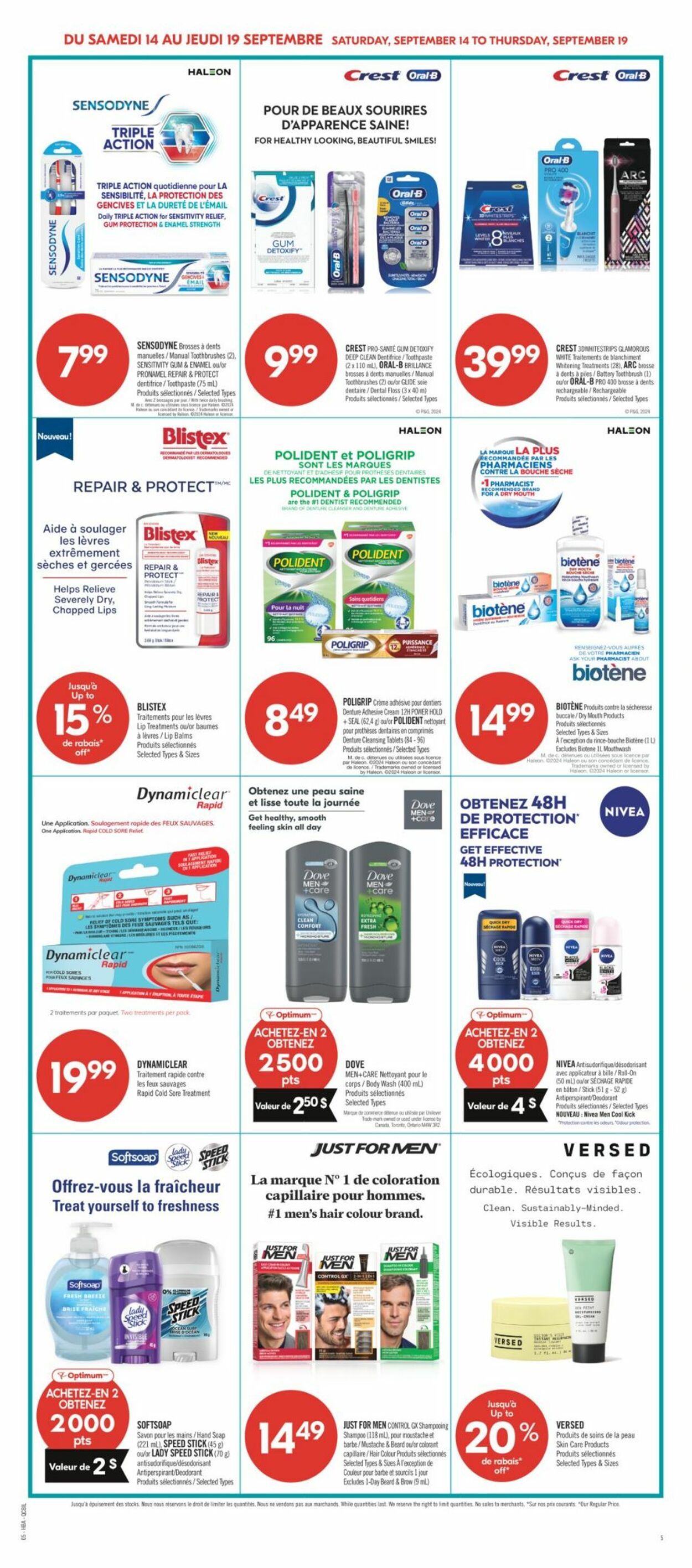 Flyer Pharmaprix 14.09.2024 - 19.09.2024