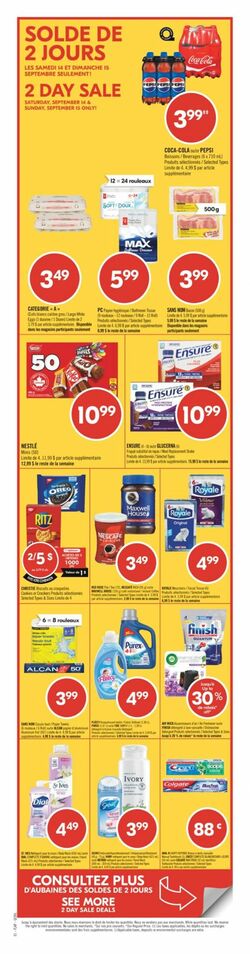 Flyer Pharmaprix 28.09.2024 - 03.10.2024