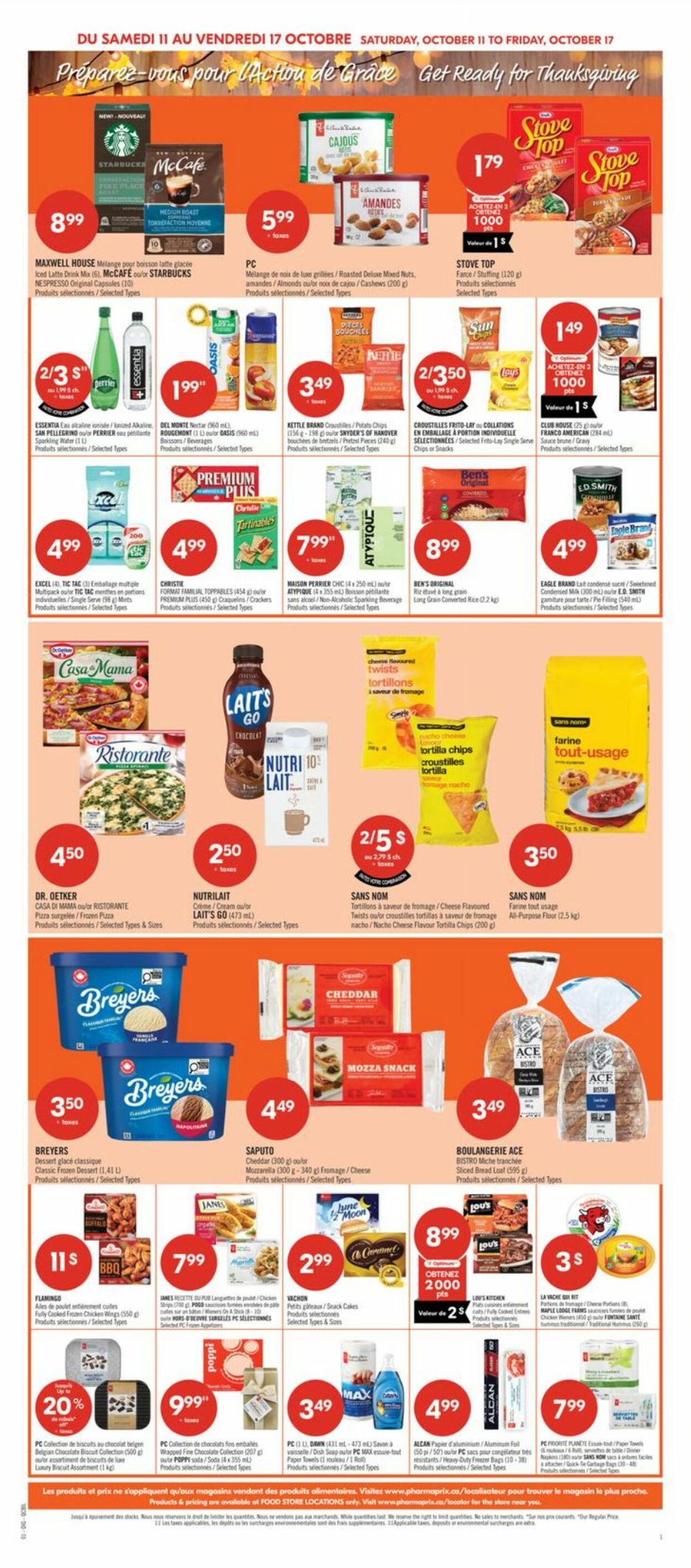 Flyer Pharmaprix 11.10.2025 - 17.10.2025