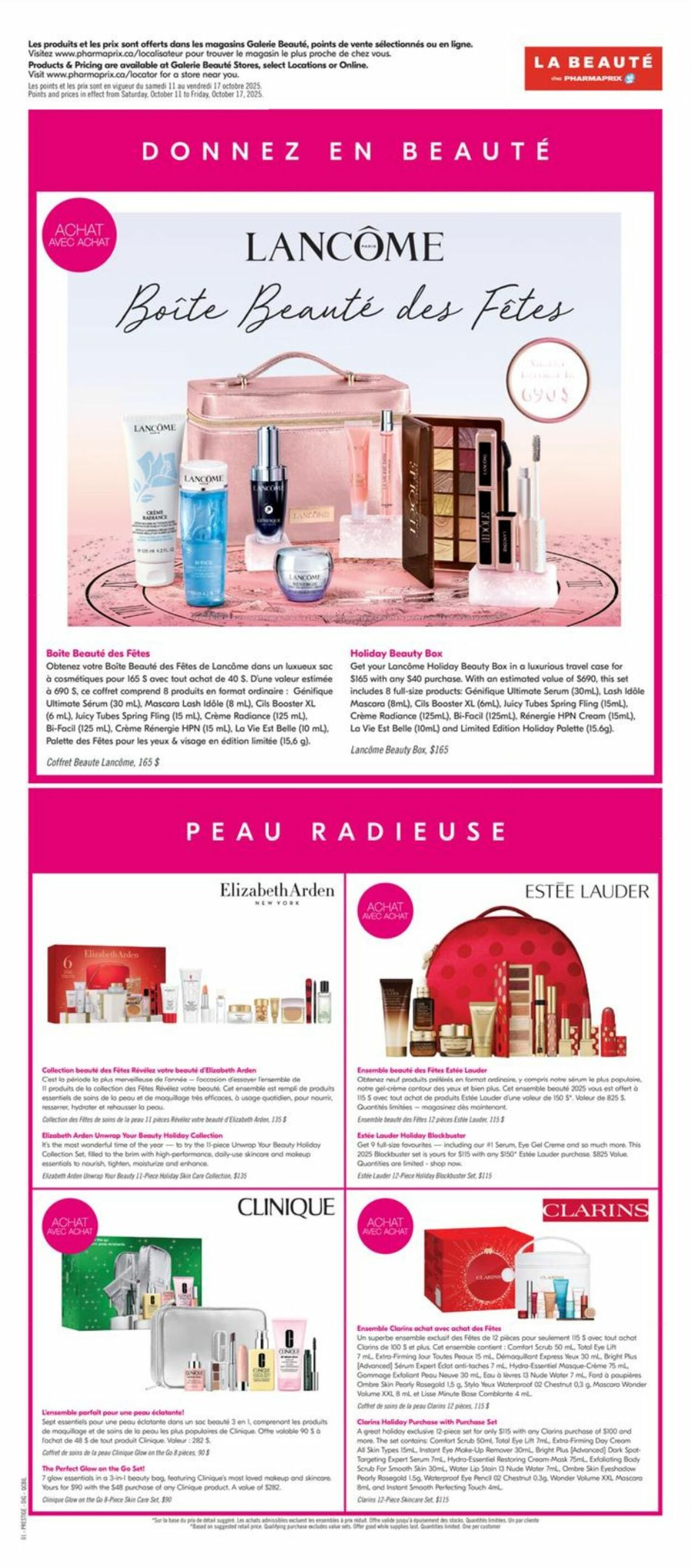 Flyer Pharmaprix 11.10.2025 - 17.10.2025