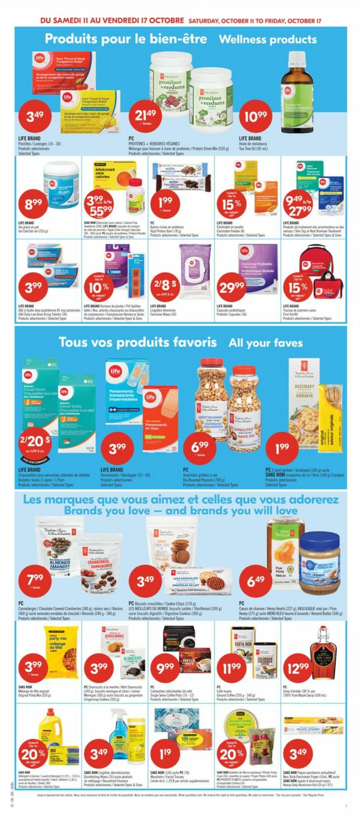 Flyer Pharmaprix 11.10.2025 - 17.10.2025