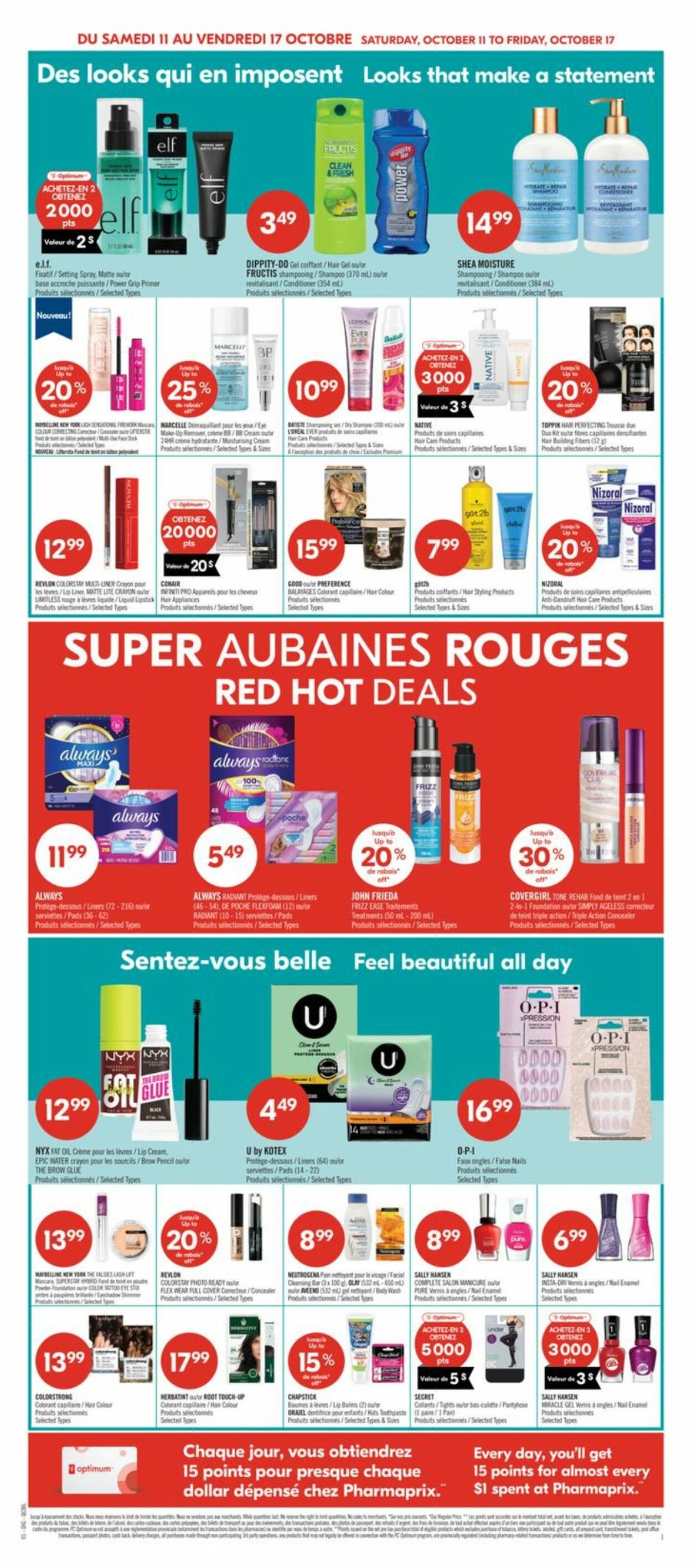 Flyer Pharmaprix 11.10.2025 - 17.10.2025