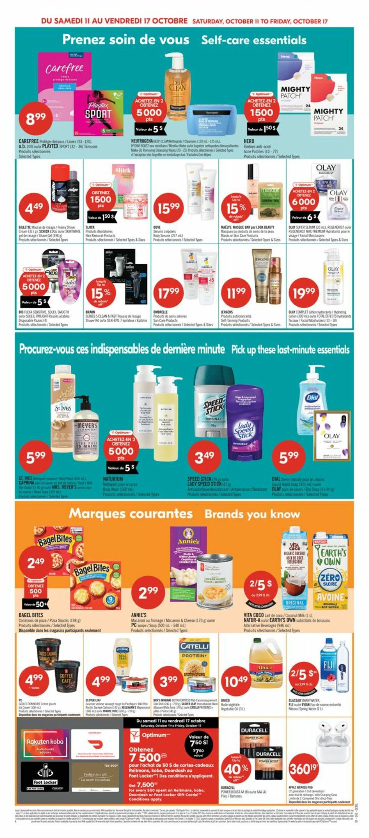 Flyer Pharmaprix 11.10.2025 - 17.10.2025