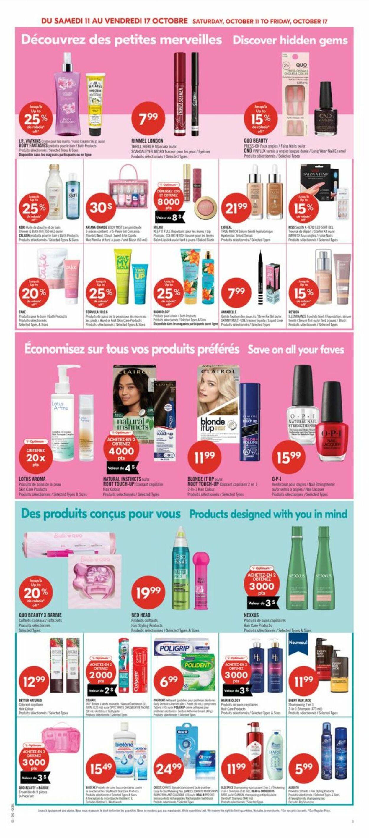 Flyer Pharmaprix 11.10.2025 - 17.10.2025