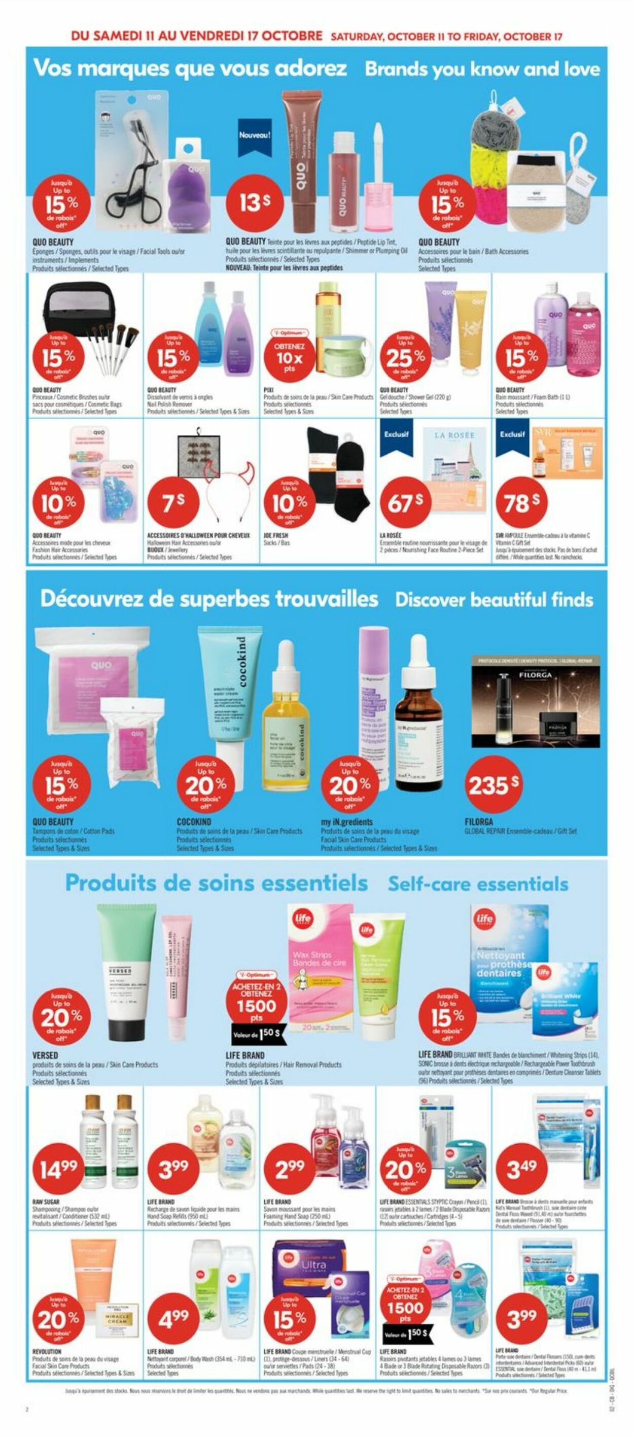 Flyer Pharmaprix 11.10.2025 - 17.10.2025