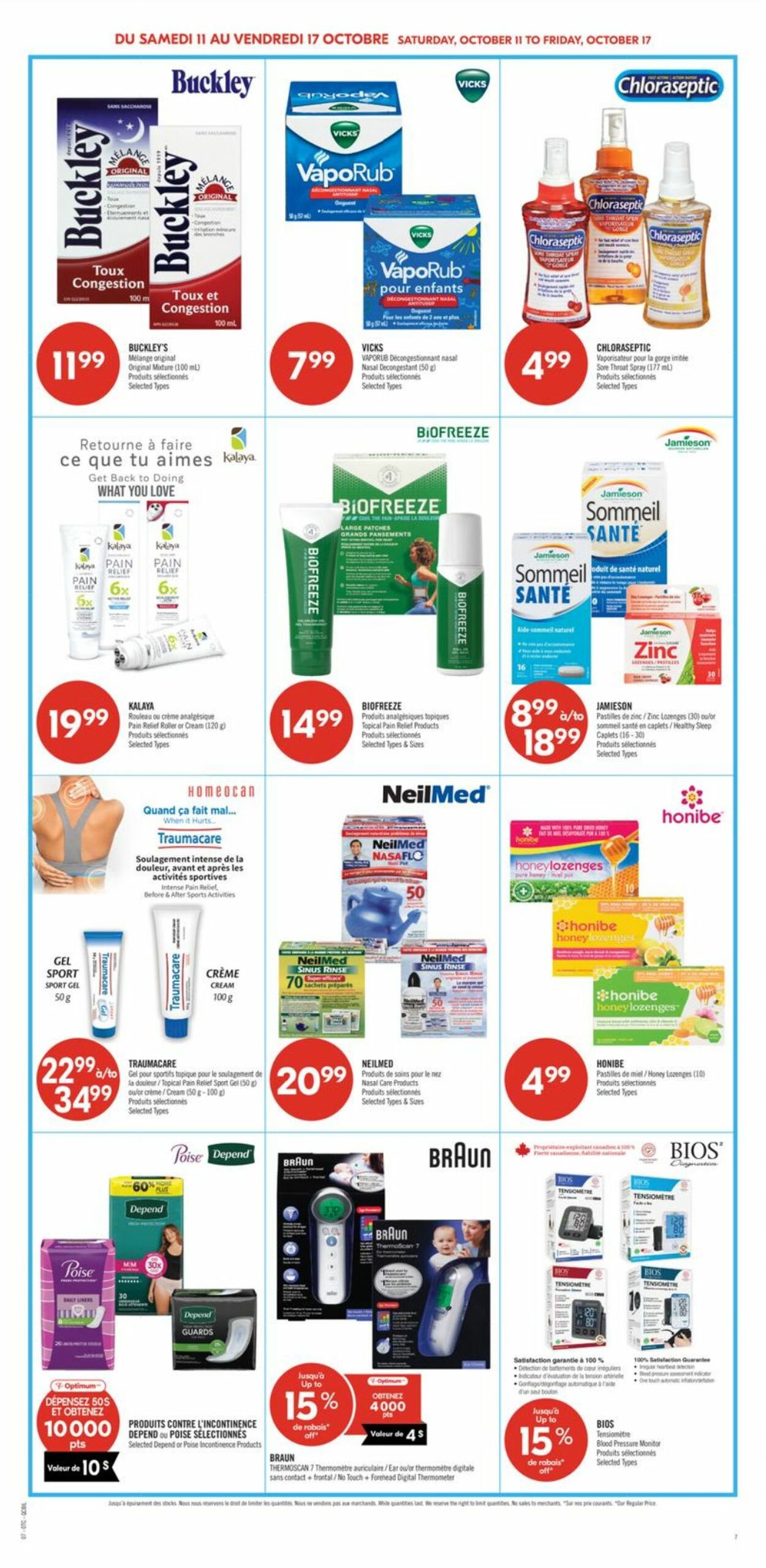 Flyer Pharmaprix 11.10.2025 - 17.10.2025