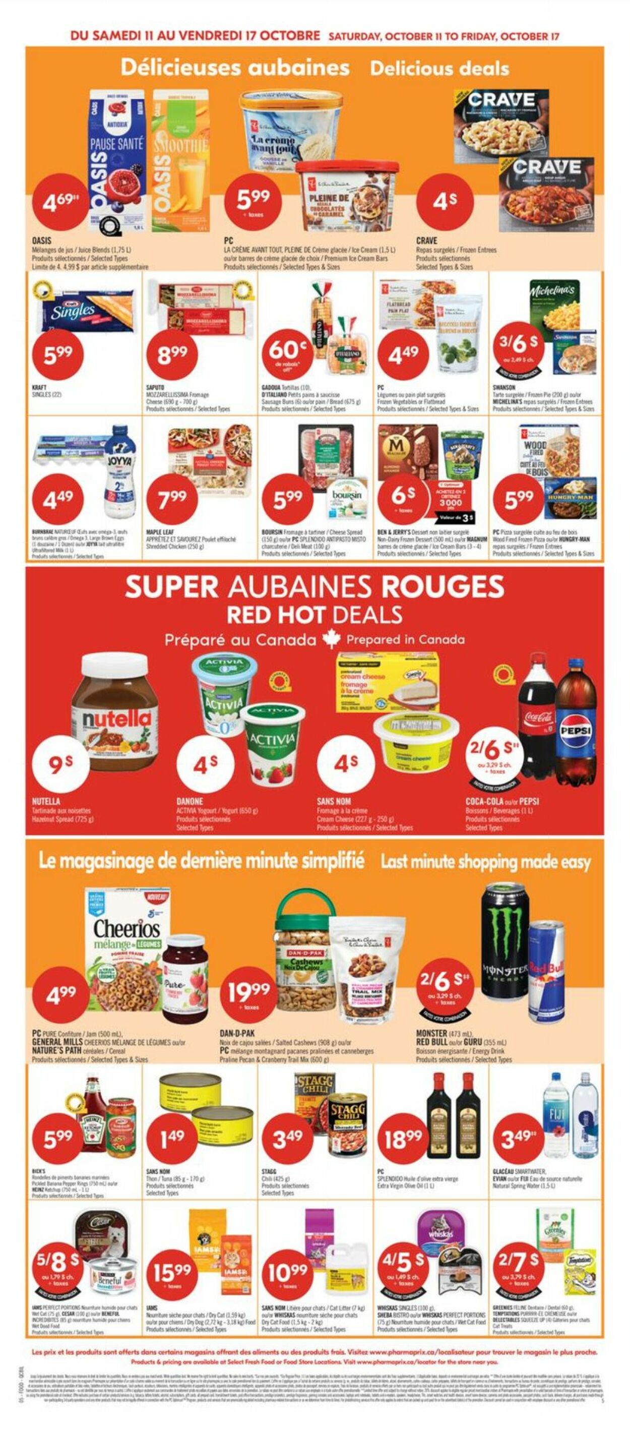 Flyer Pharmaprix 11.10.2025 - 17.10.2025