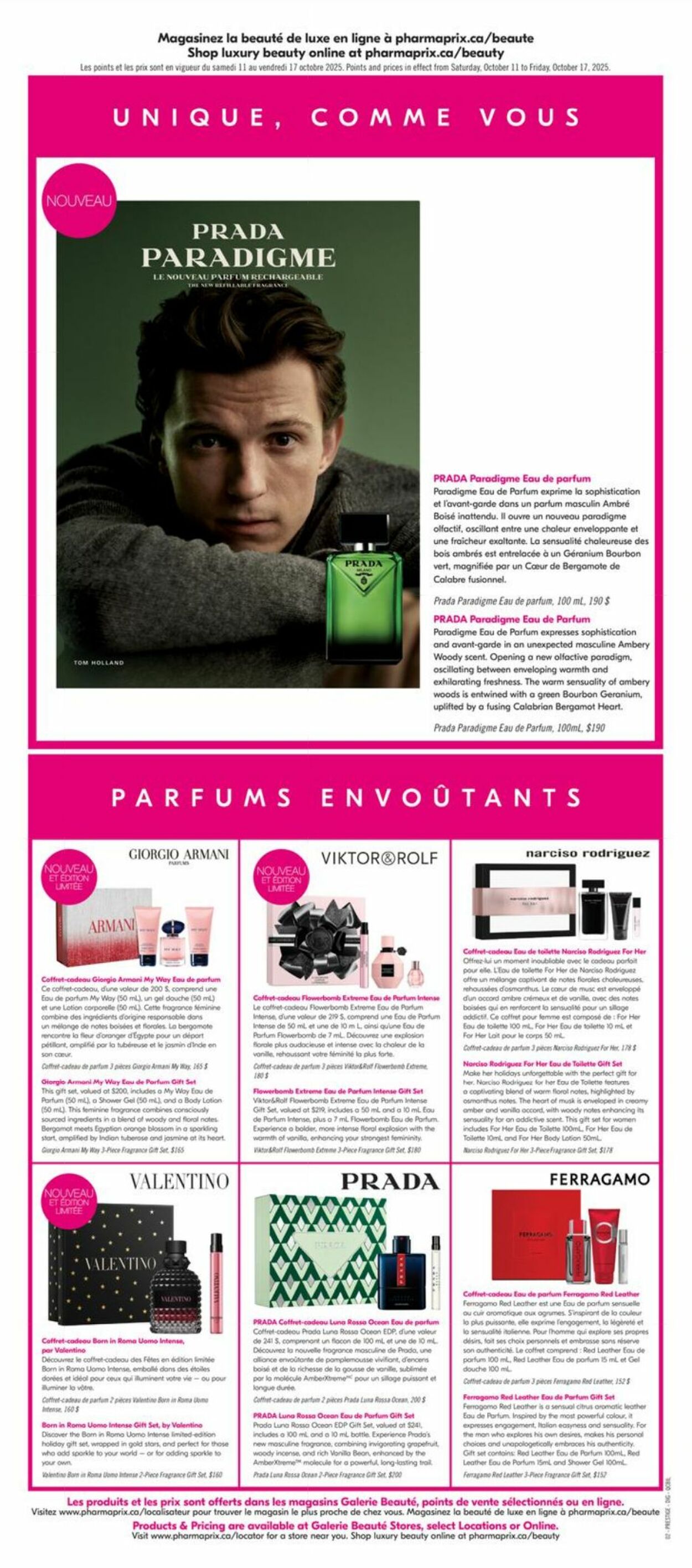 Flyer Pharmaprix 11.10.2025 - 17.10.2025