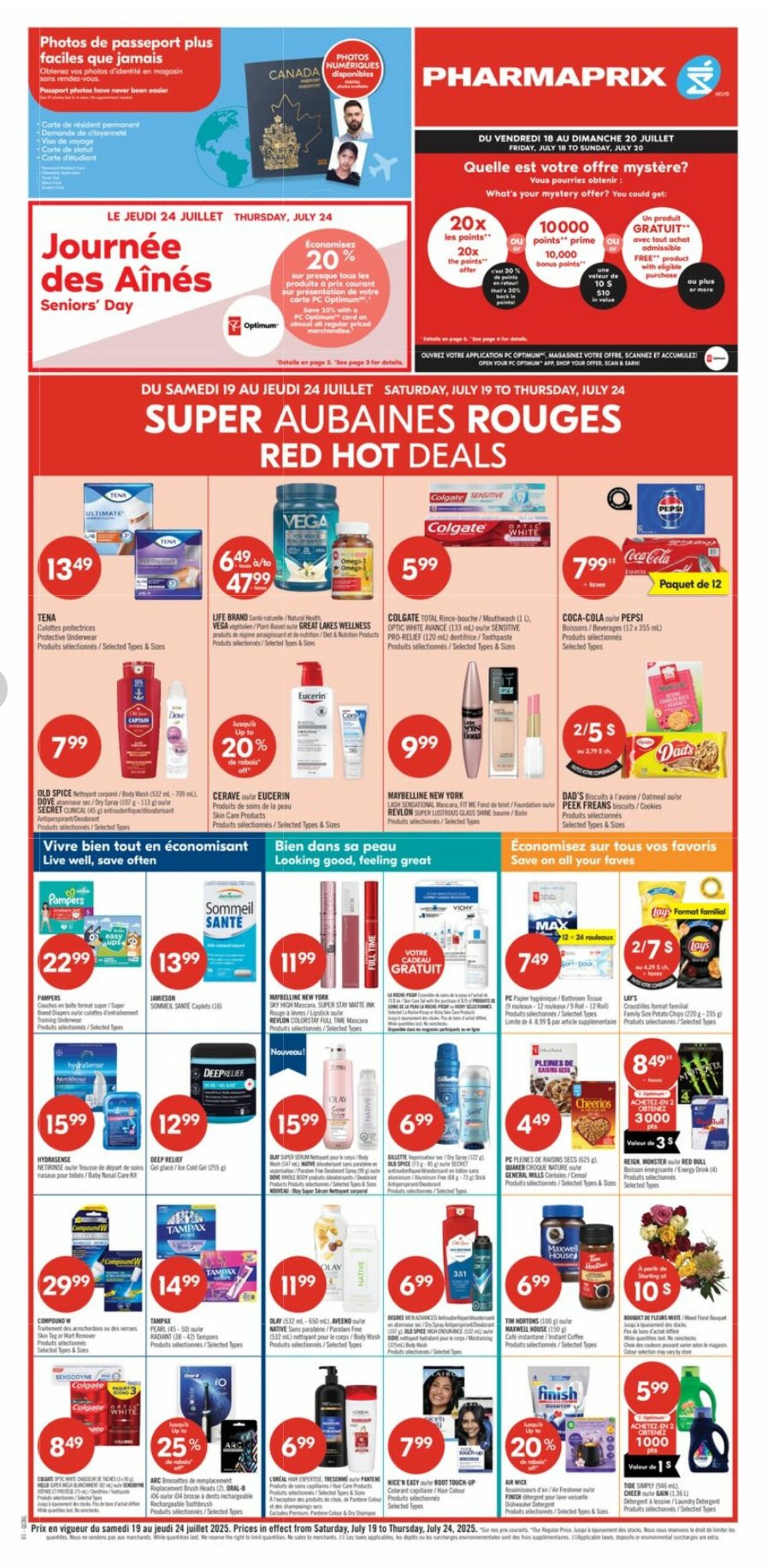 Flyer Pharmaprix 19.07.2025 - 24.07.2025