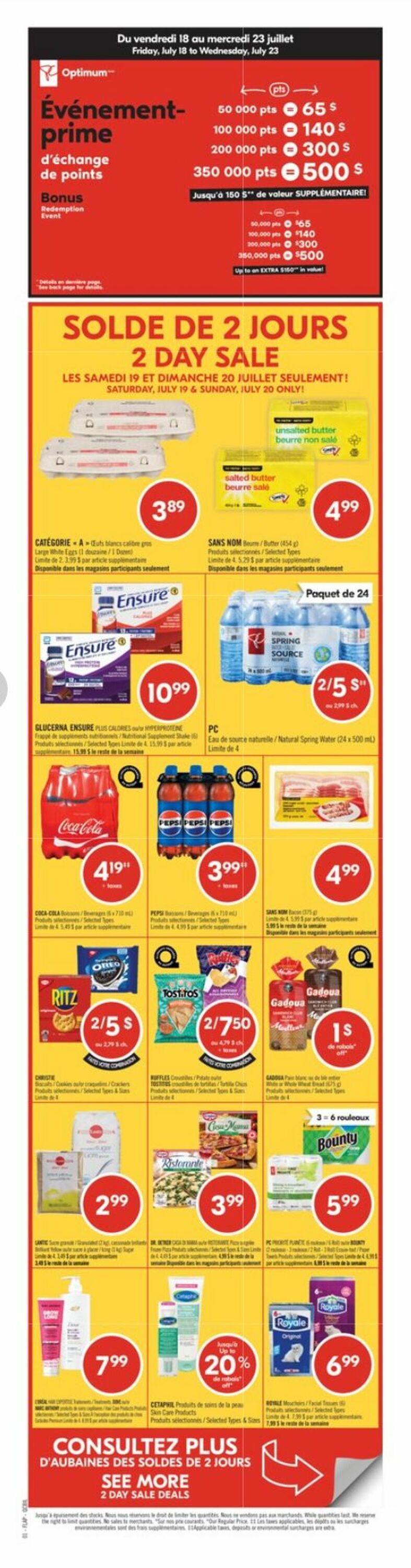 Flyer Pharmaprix 19.07.2025 - 24.07.2025