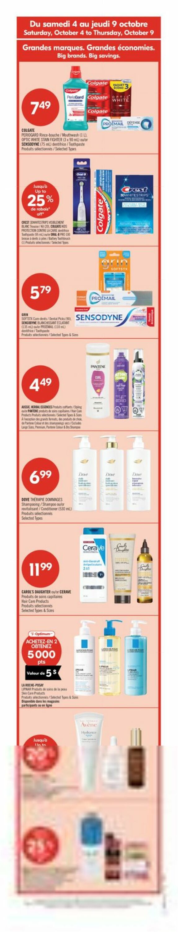 Flyer Pharmaprix 04.10.2025 - 09.10.2025