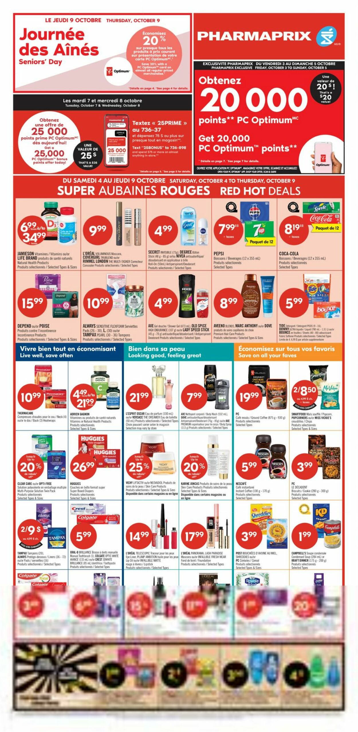 Flyer Pharmaprix 04.10.2025 - 09.10.2025