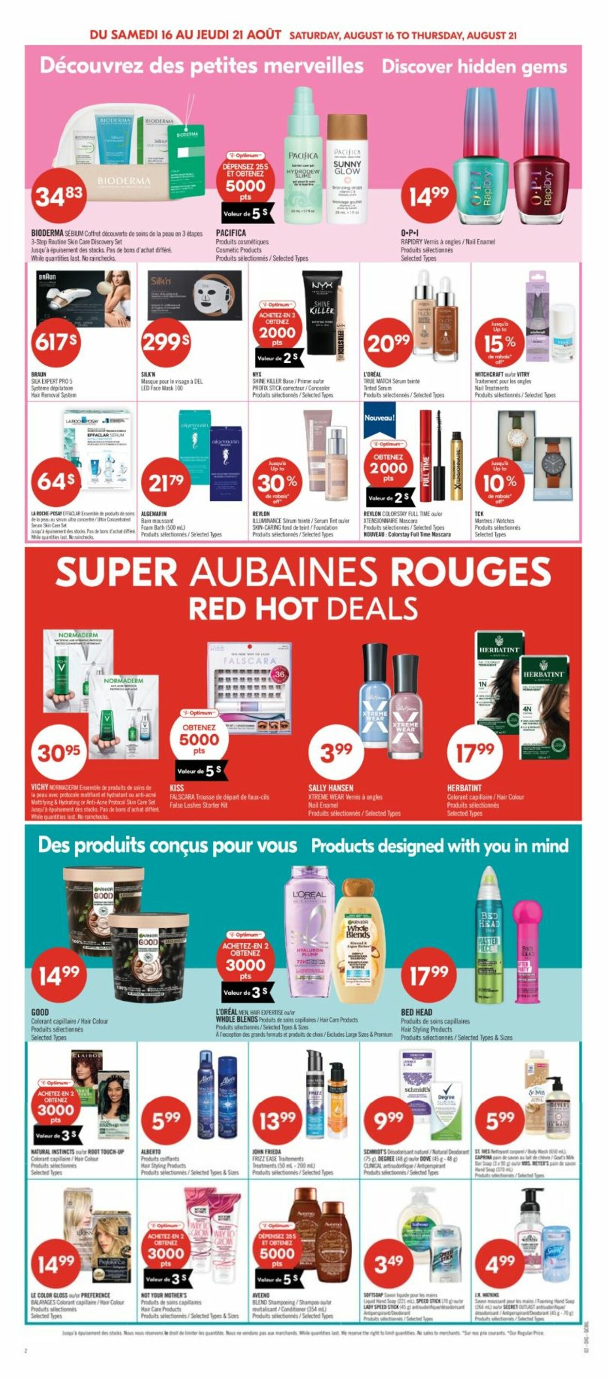 Flyer Pharmaprix 16.08.2025 - 21.08.2025
