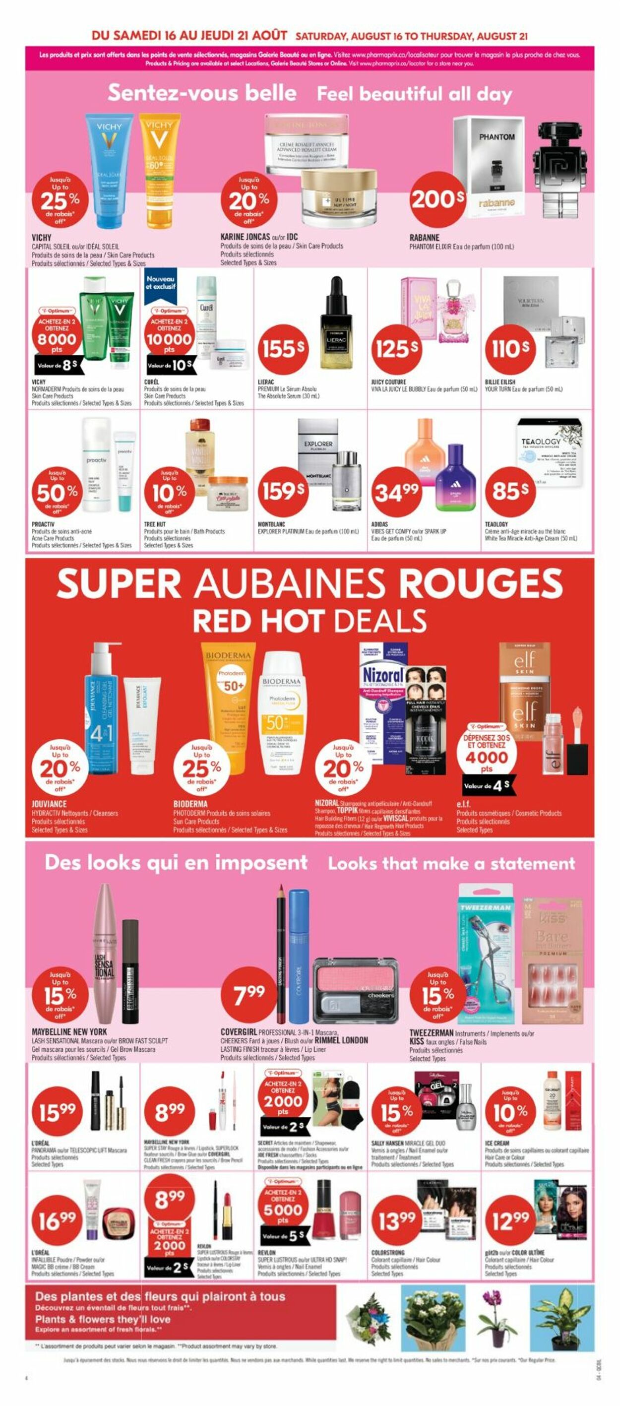 Flyer Pharmaprix 16.08.2025 - 21.08.2025