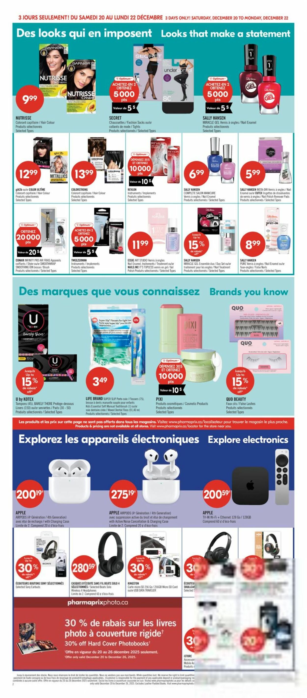 Flyer Pharmaprix 20.12.2025 - 22.12.2025