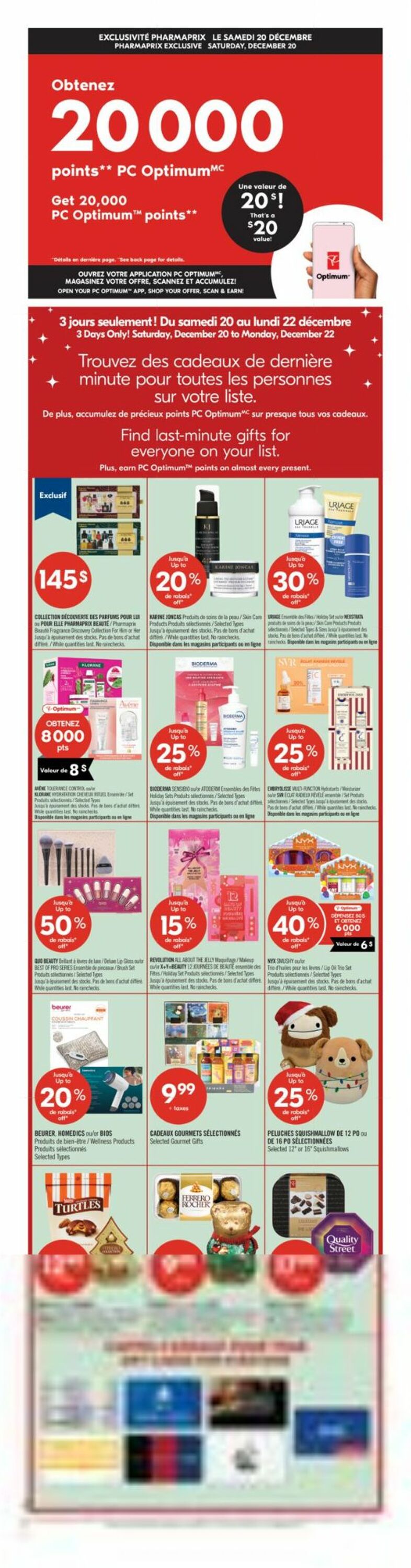 Flyer Pharmaprix 20.12.2025 - 22.12.2025