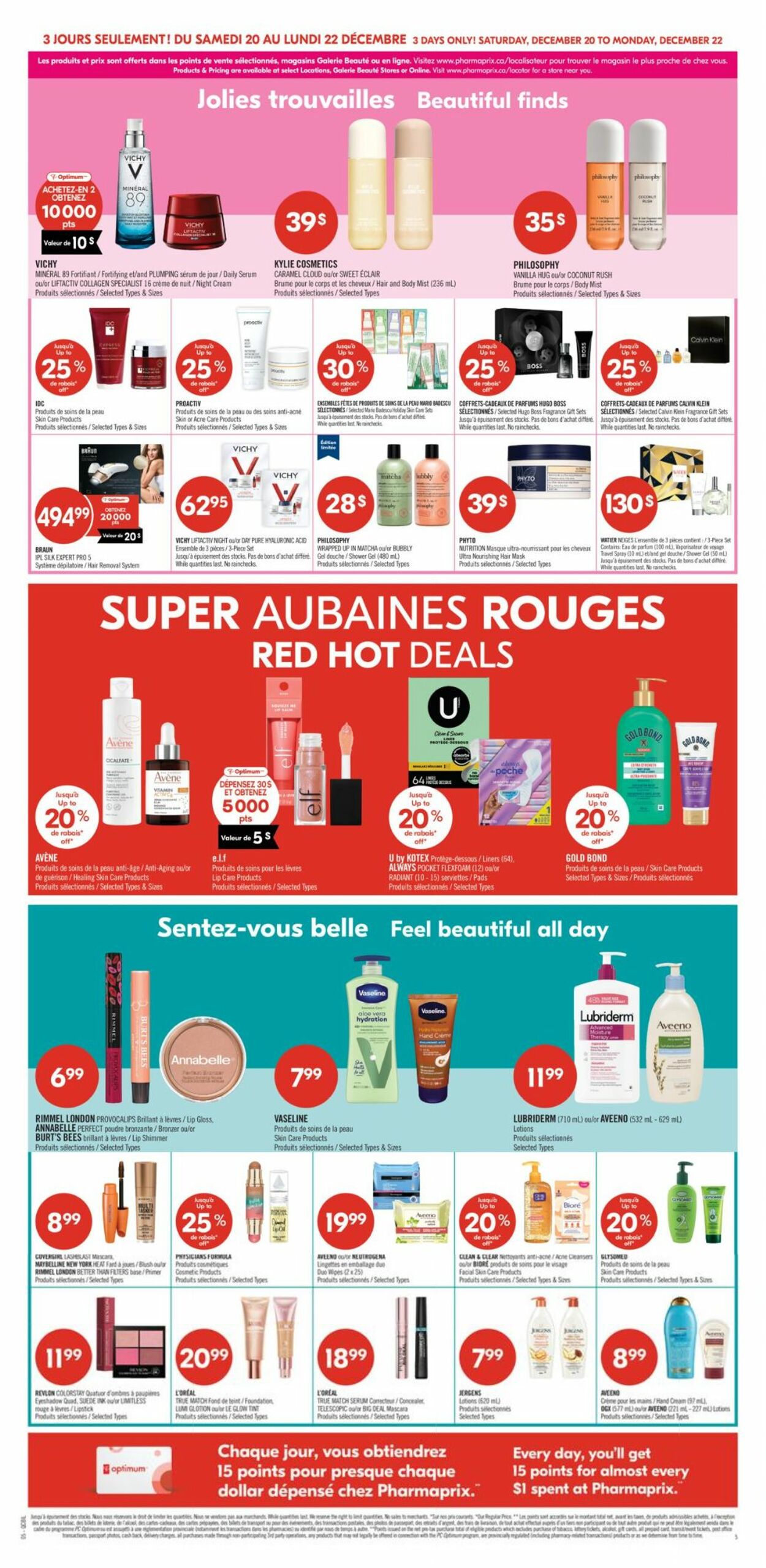 Flyer Pharmaprix 20.12.2025 - 22.12.2025