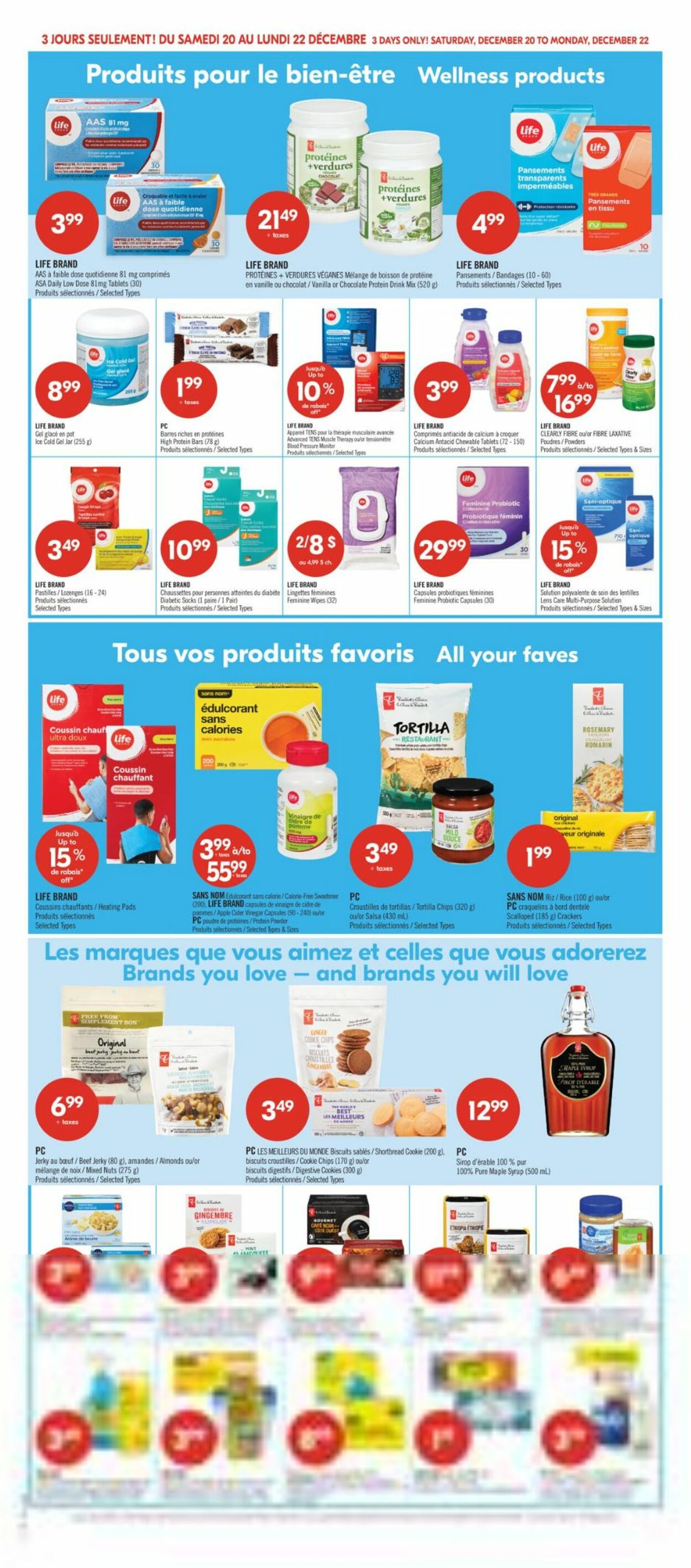 Flyer Pharmaprix 20.12.2025 - 22.12.2025