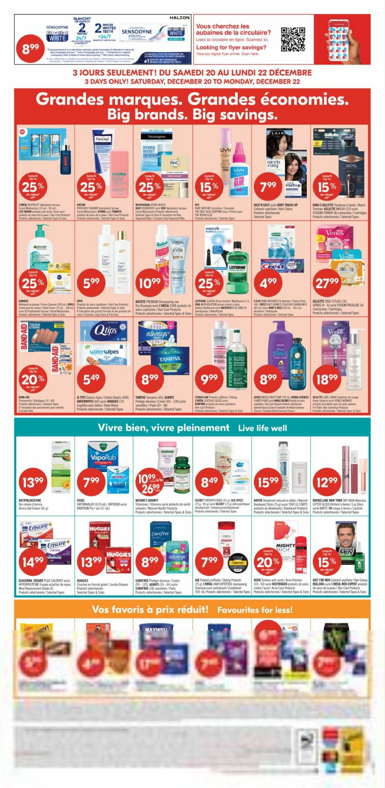 Flyer Pharmaprix 20.12.2025 - 22.12.2025