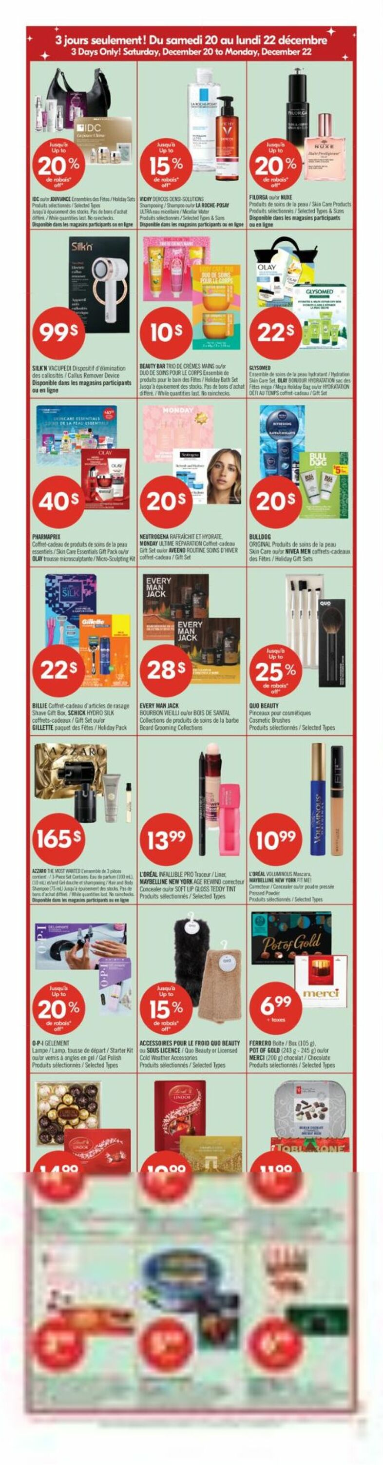 Flyer Pharmaprix 20.12.2025 - 22.12.2025
