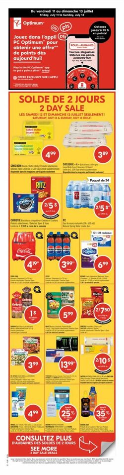 Flyer Pharmaprix 12.07.2025 - 17.07.2025