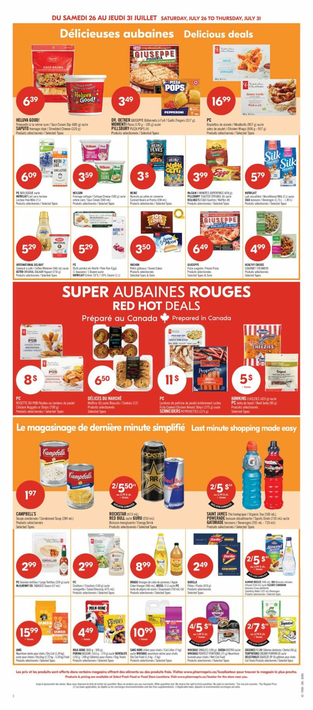 Flyer Pharmaprix 26.07.2025 - 31.07.2025