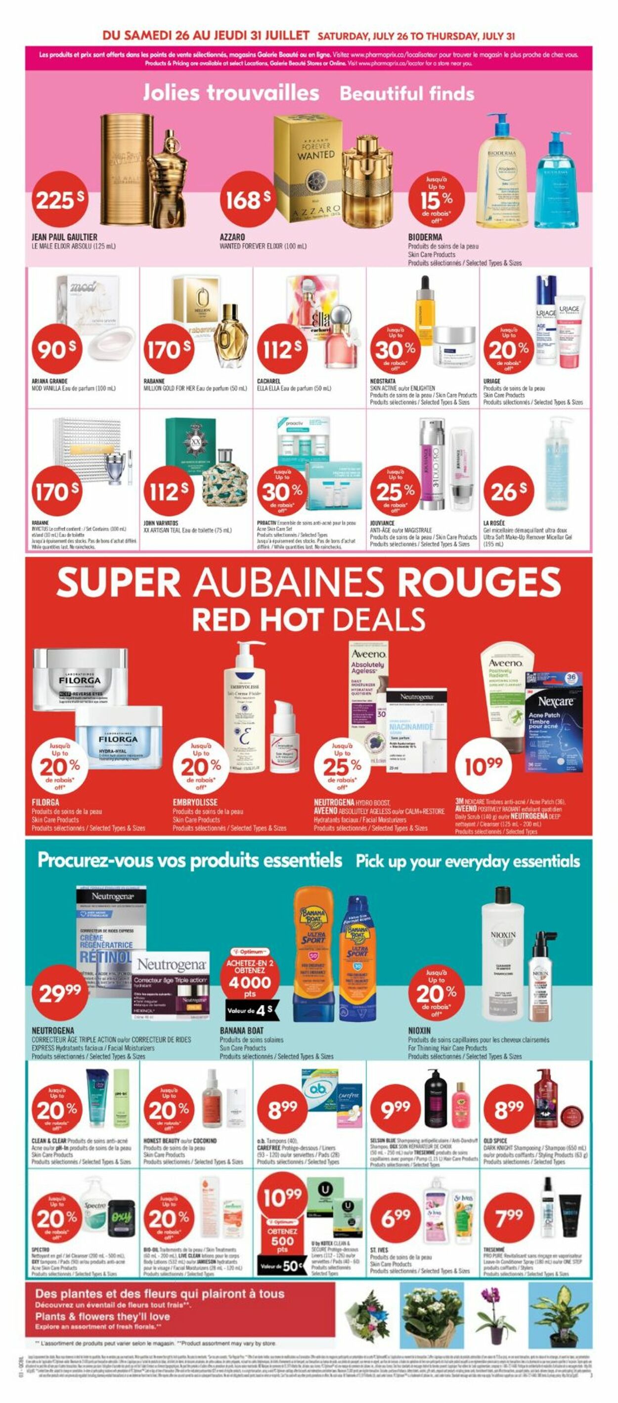 Flyer Pharmaprix 26.07.2025 - 31.07.2025