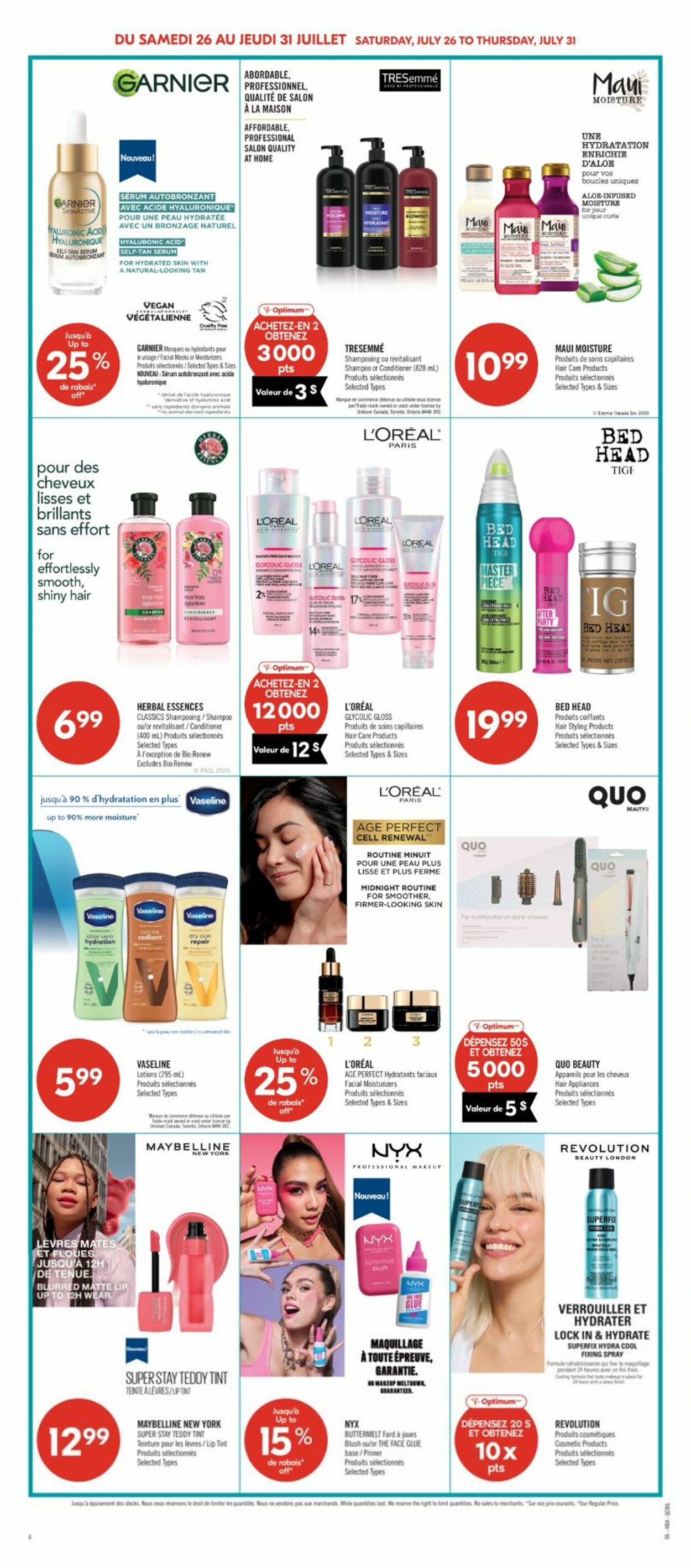 Flyer Pharmaprix 26.07.2025 - 31.07.2025