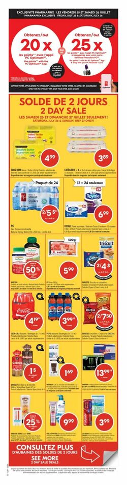 Flyer Pharmaprix 26.07.2025 - 31.07.2025