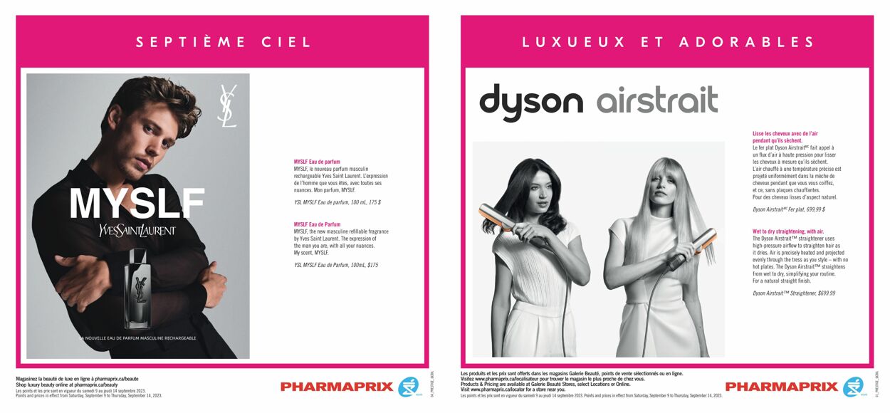 Flyer Pharmaprix 09.09.2023 - 14.09.2023