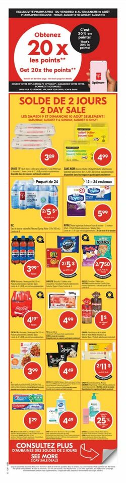 Flyer Pharmaprix 09.08.2025 - 14.08.2025