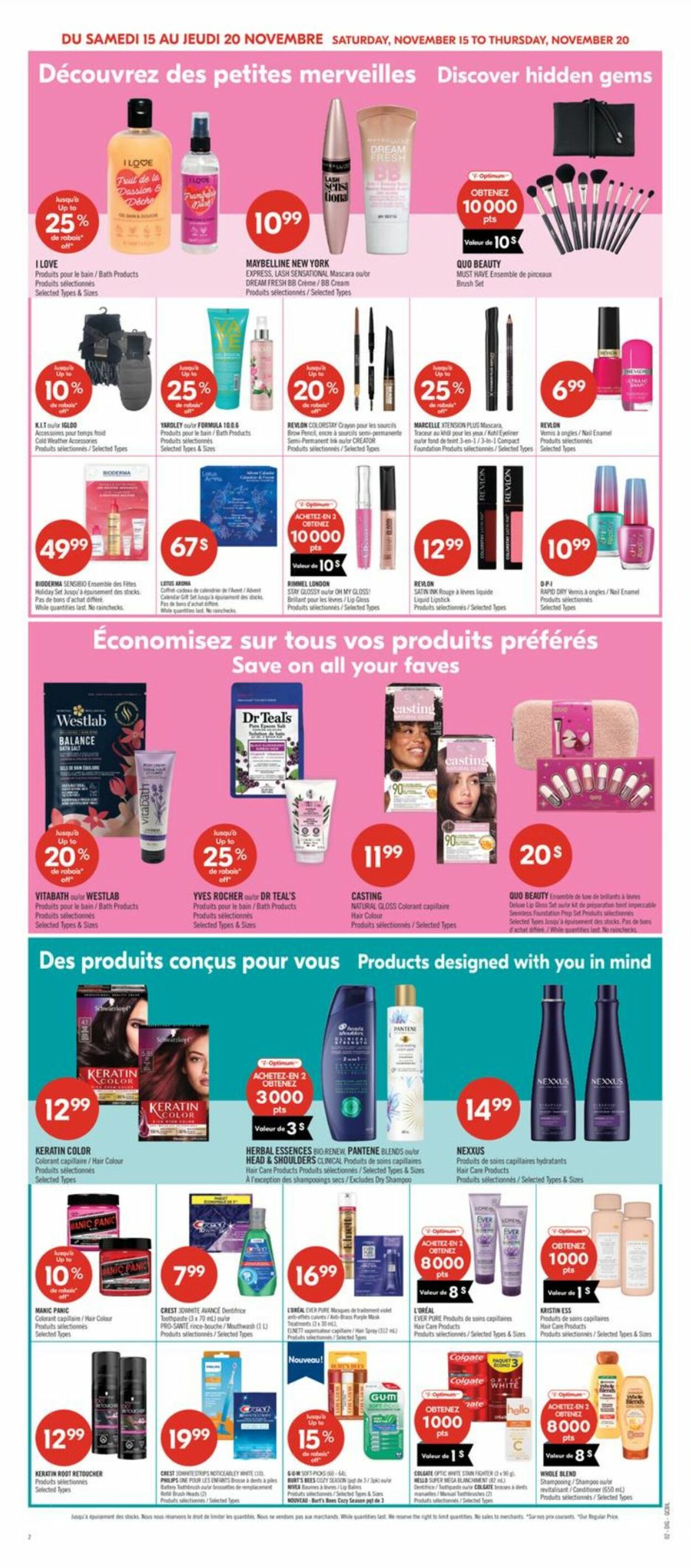 Flyer Pharmaprix 15.11.2025 - 20.11.2025