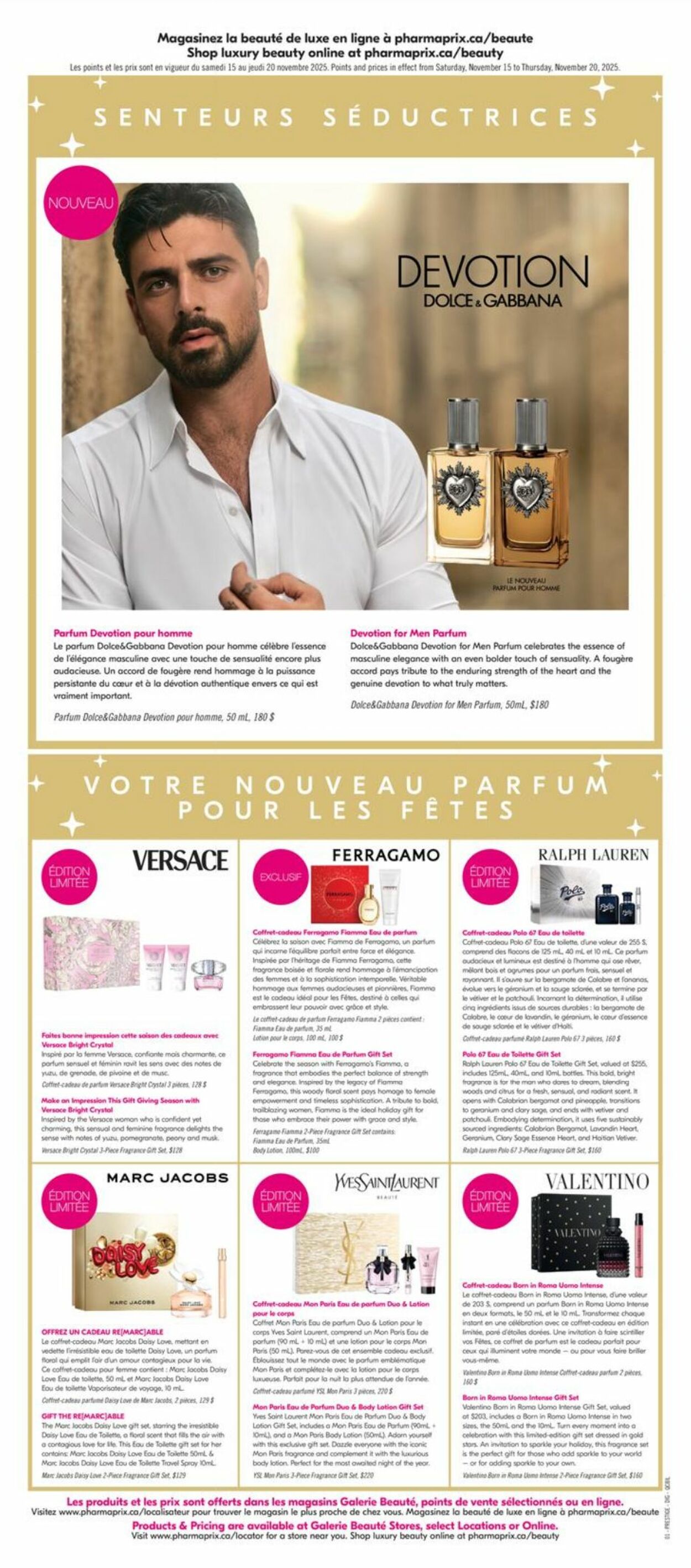 Flyer Pharmaprix 15.11.2025 - 20.11.2025