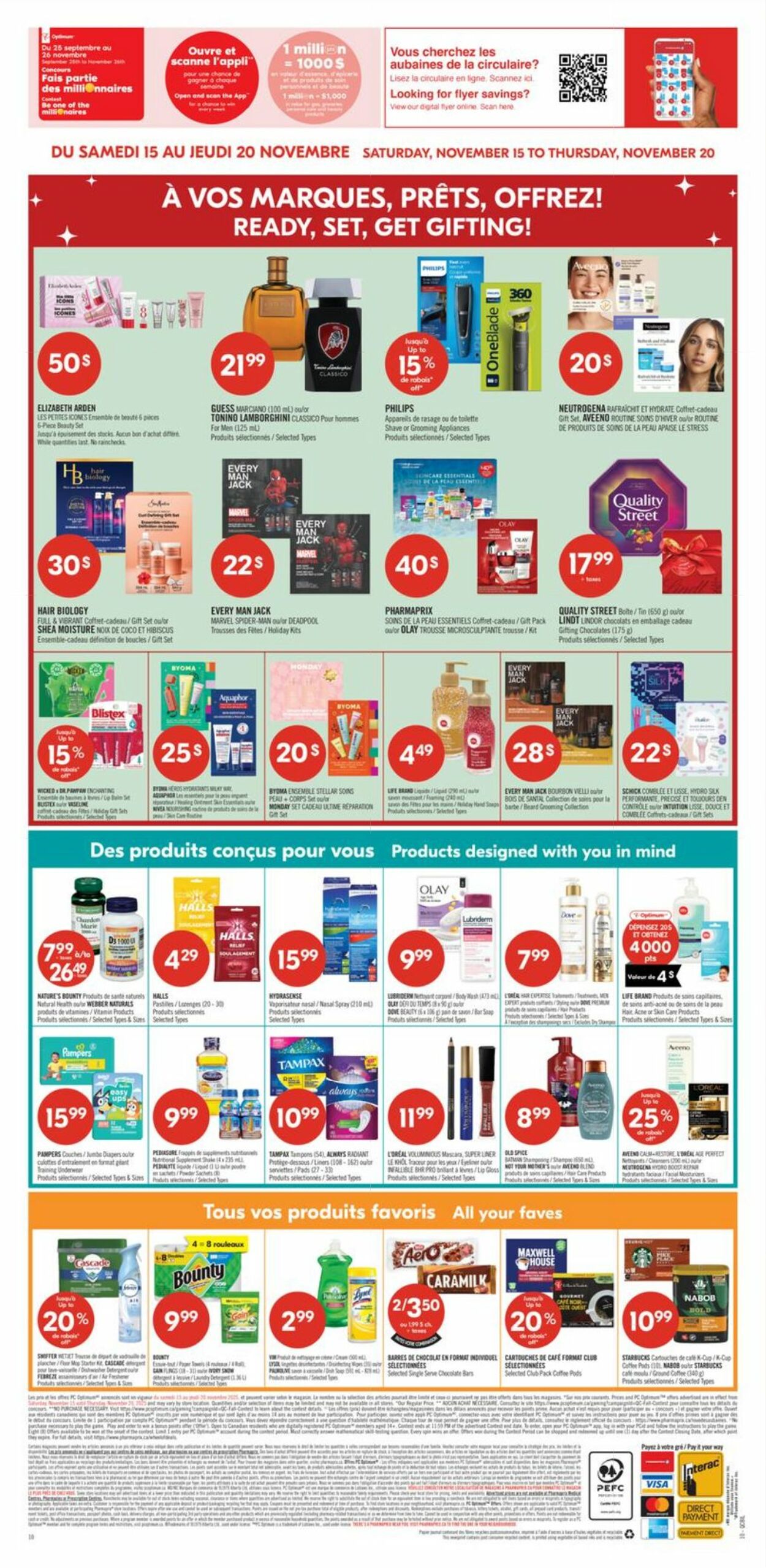 Flyer Pharmaprix 15.11.2025 - 20.11.2025