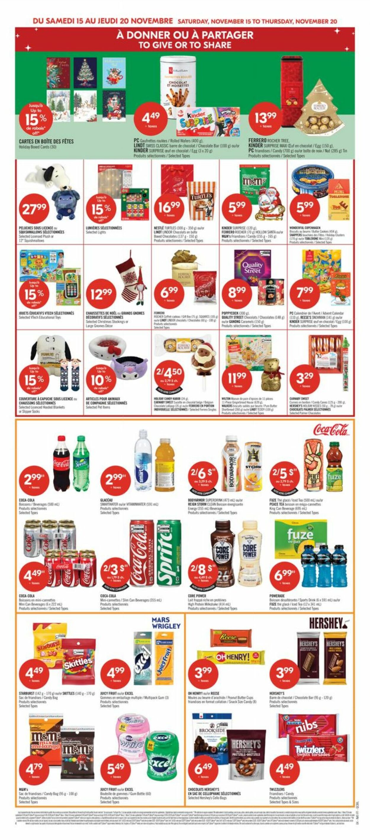 Flyer Pharmaprix 15.11.2025 - 20.11.2025