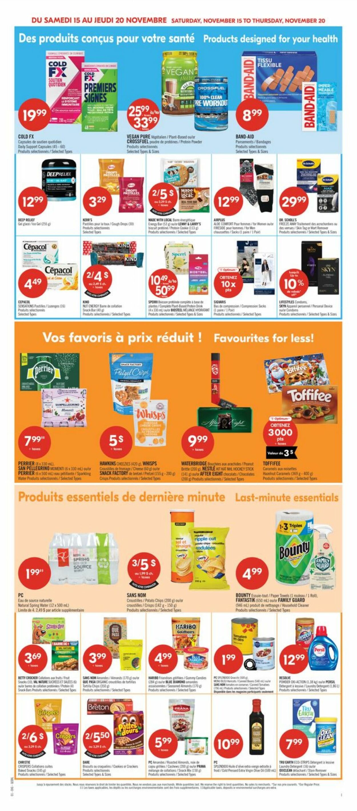 Flyer Pharmaprix 15.11.2025 - 20.11.2025