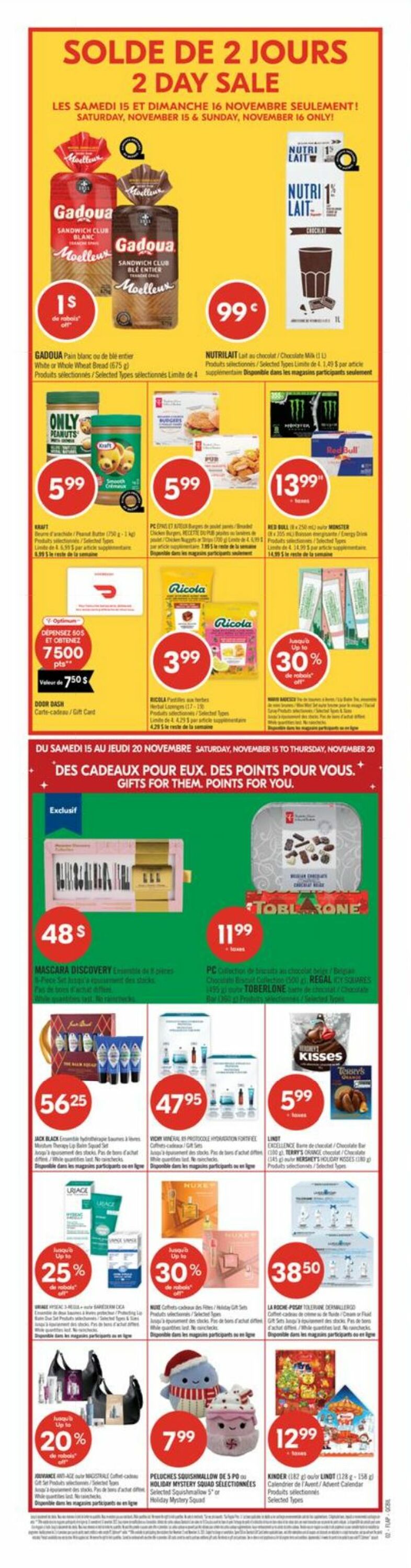 Flyer Pharmaprix 15.11.2025 - 20.11.2025